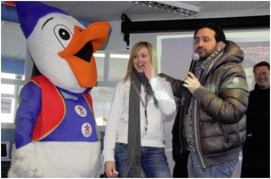 MASCOTTE VIRGIN HANOUNA PRESIDENT 2