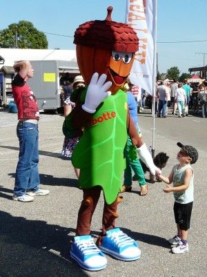 MASCOTTE TIBOTE LA BOTTE DU HAINAULT