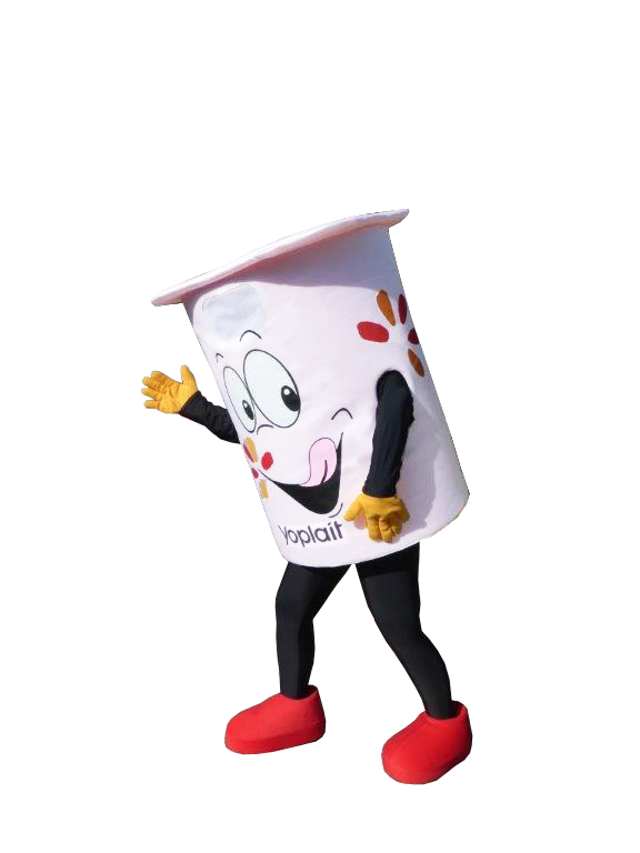 MASCOTTE POT DE YAOURT - YOPLAIT