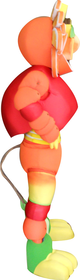 MASCOTTE MINUTE MAID - AGENCE BLEU CITRON