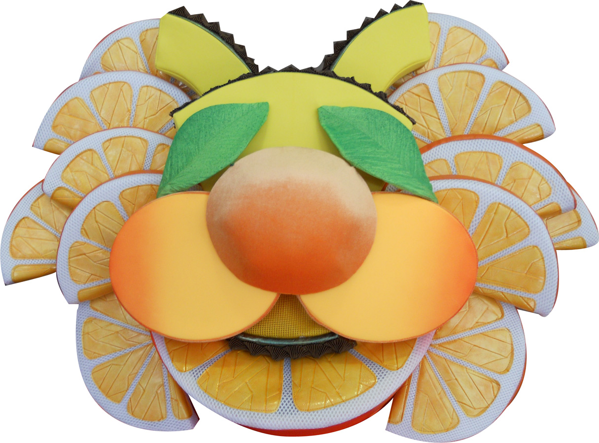 MASCOTTE MINUTE MAID - AGENCE BLEU CITRON