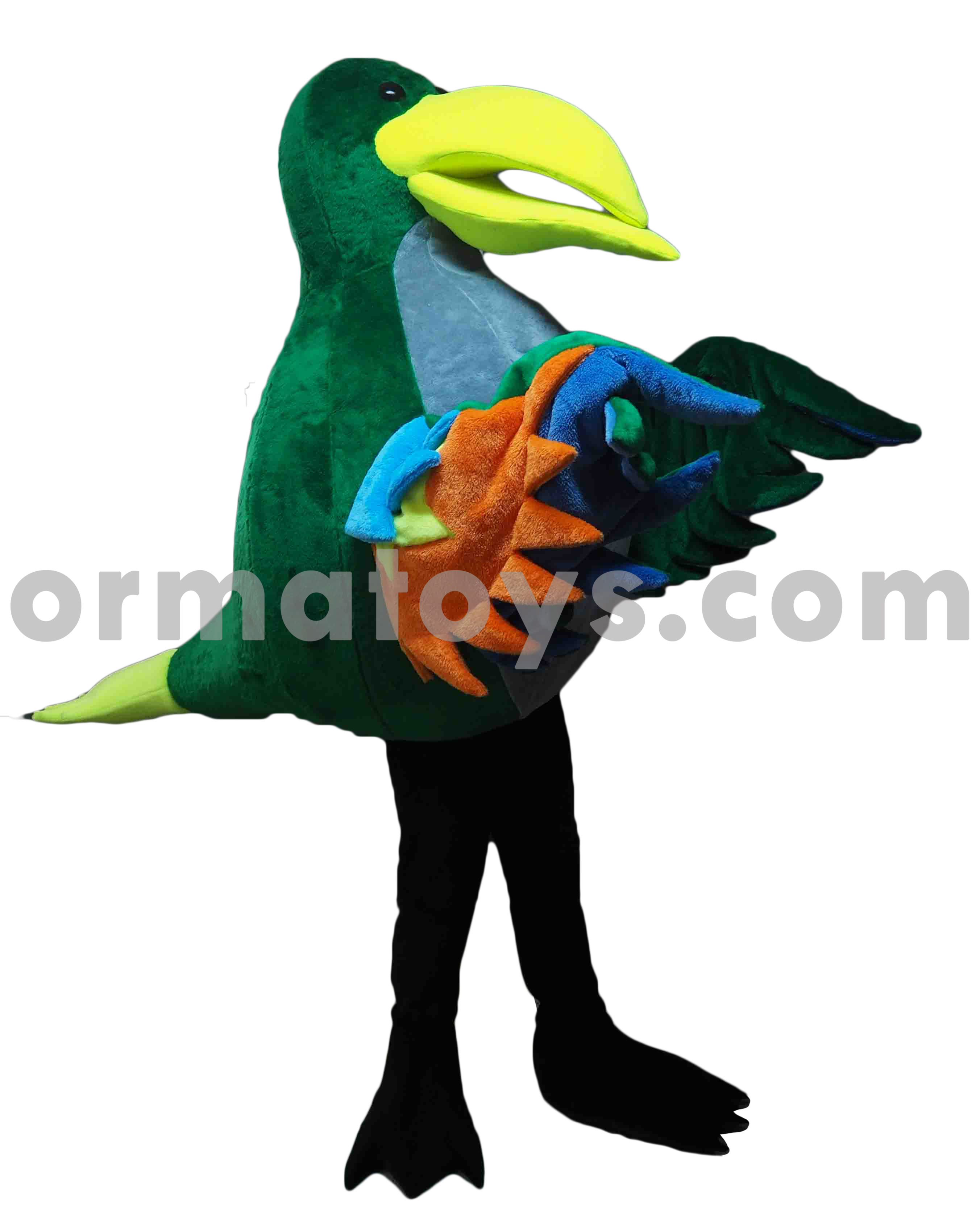 MASCOTTE TOUCAN - VILLE DE KOUROU GUYANE