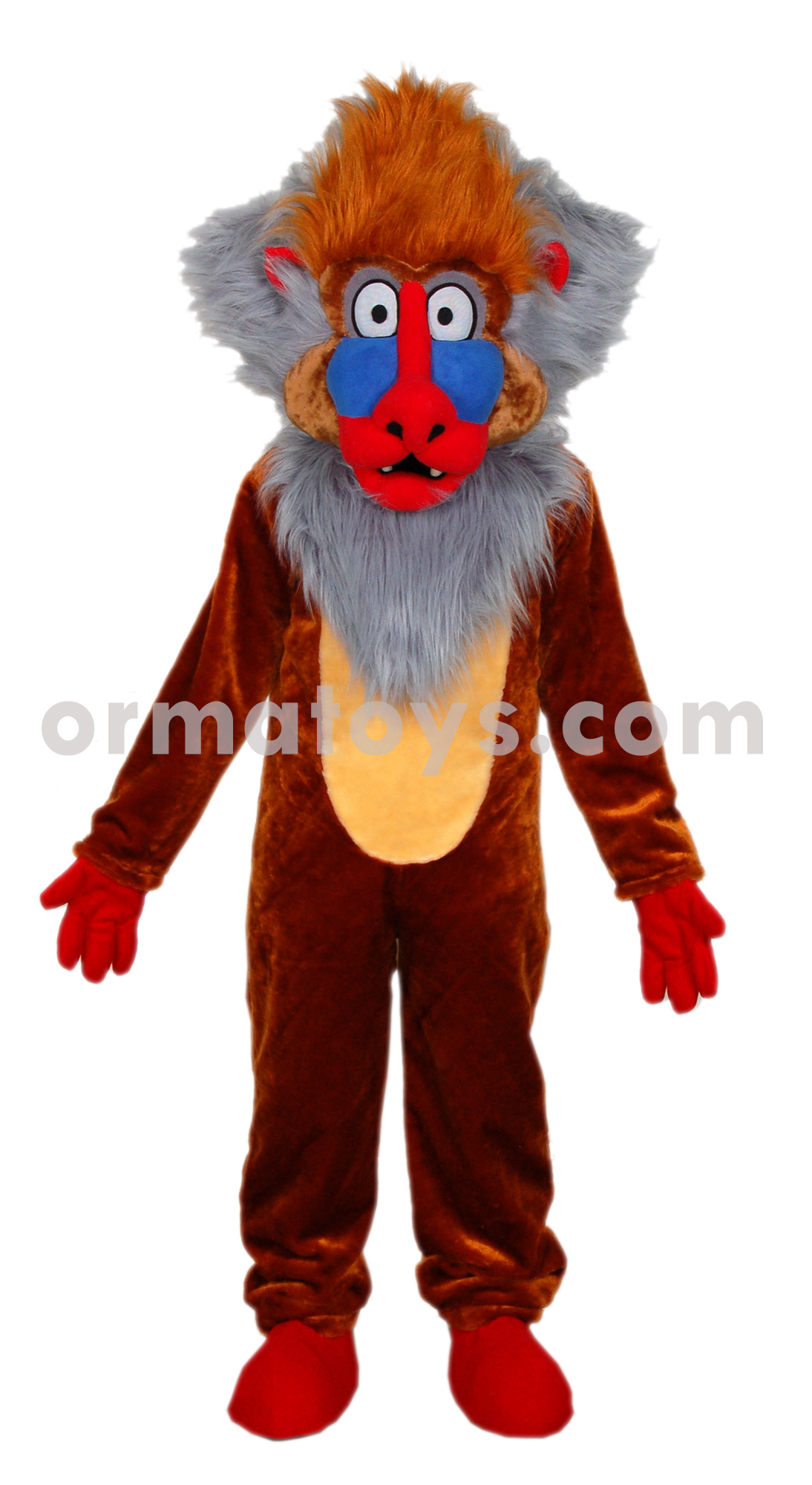 MASCOTTE SINGE MANDRILLUS - MANDRILLUS SHOP