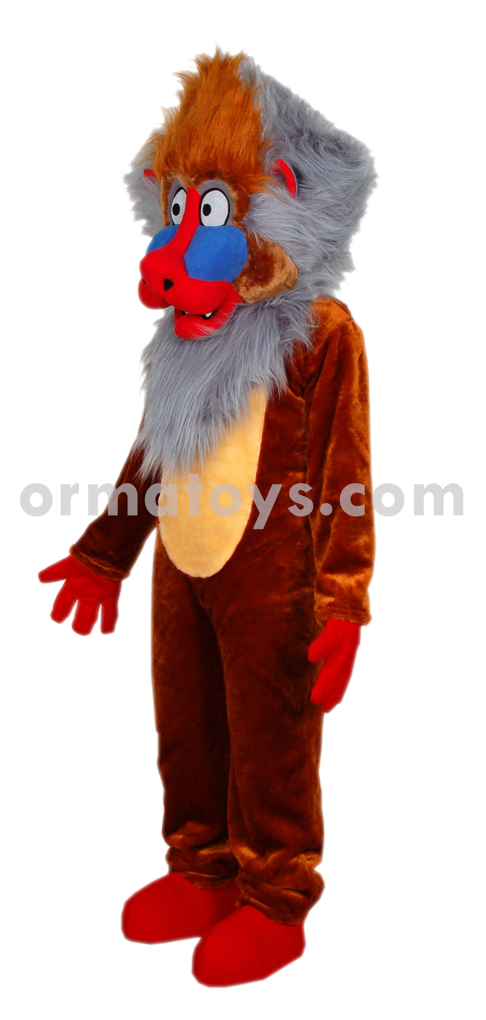 MASCOTTE SINGE MANDRILLUS - MANDRILLUS SHOP