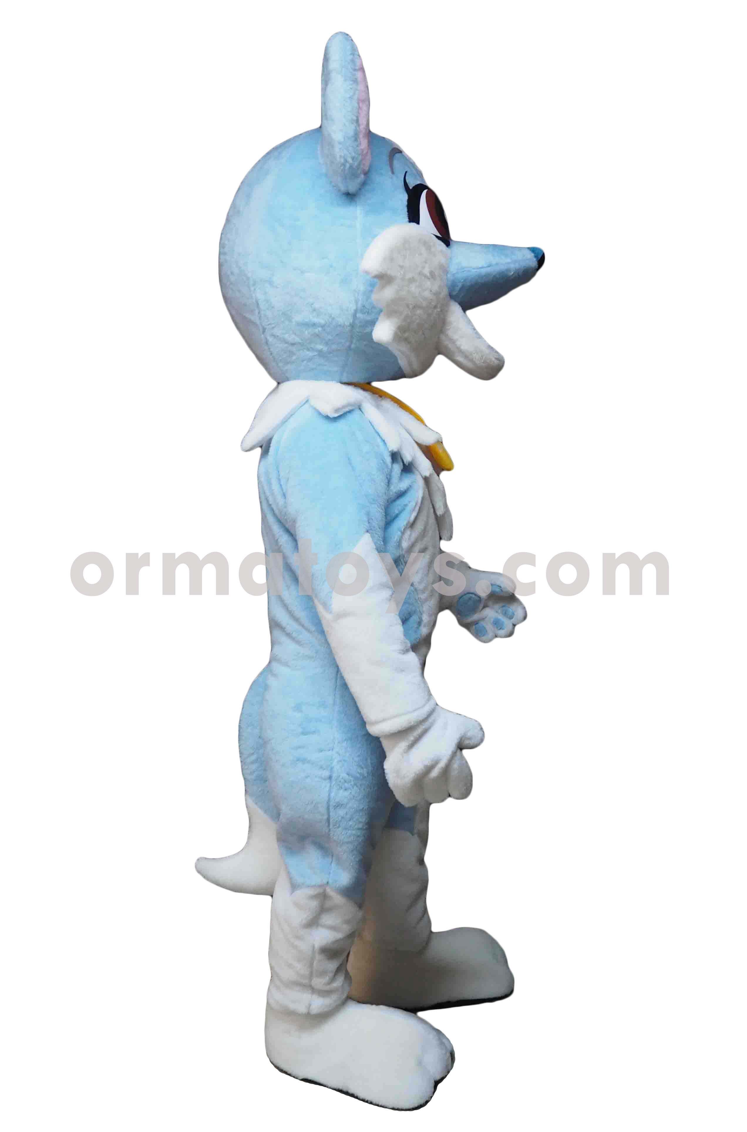 MASCOTTE RENARDE BLEUE FRIZZY - MMV