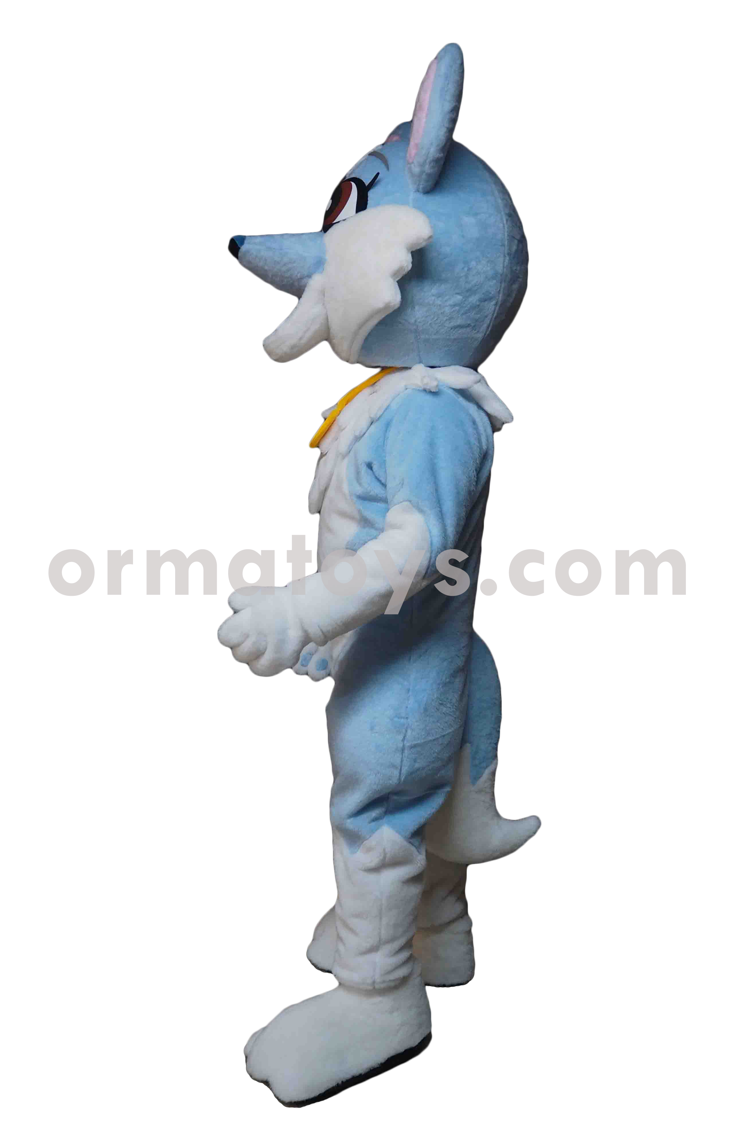 MASCOTTE RENARDE BLEUE FRIZZY - MMV