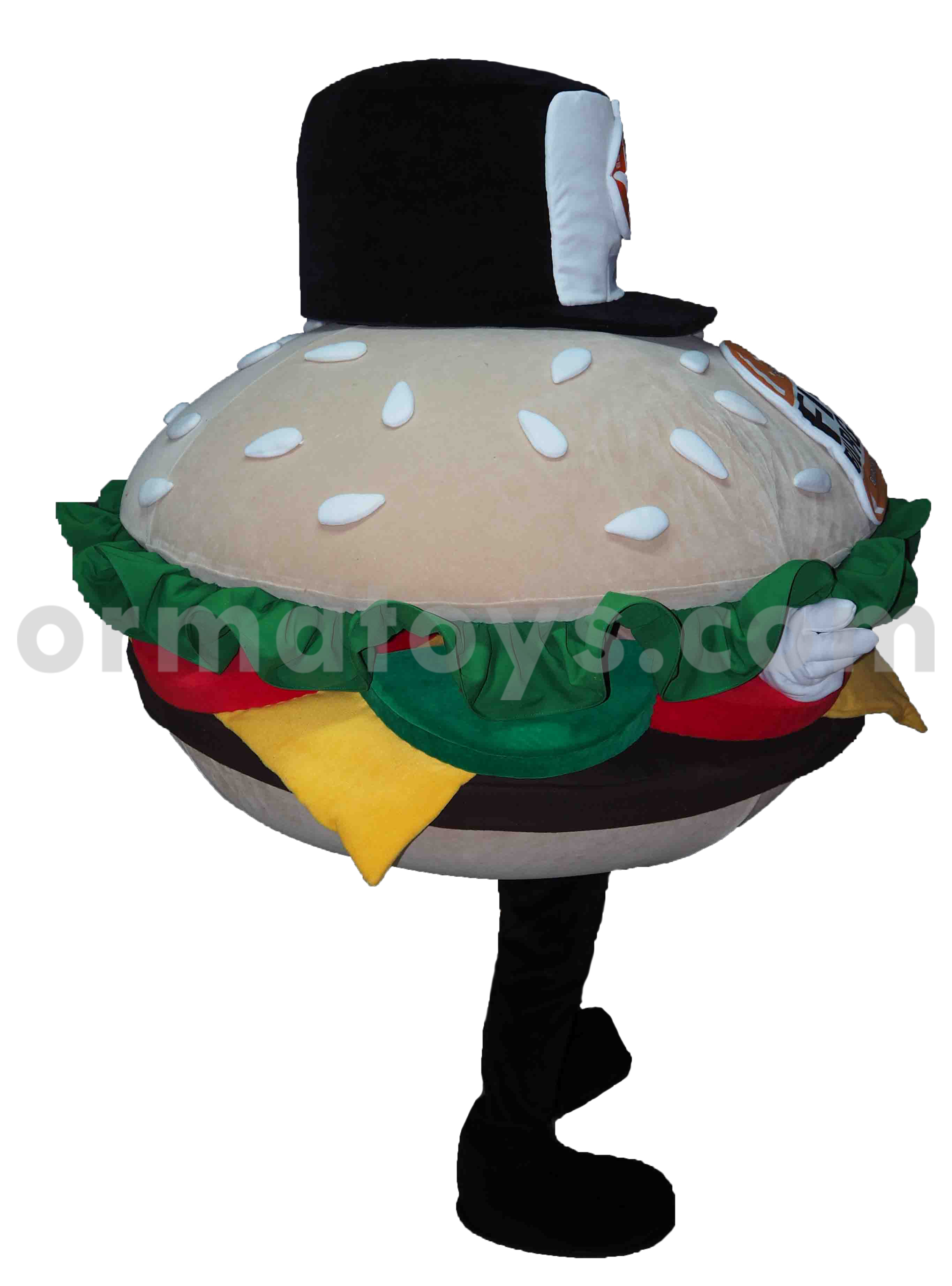 MASCOTTE HAMBURGER - FIVE STARS BURGER