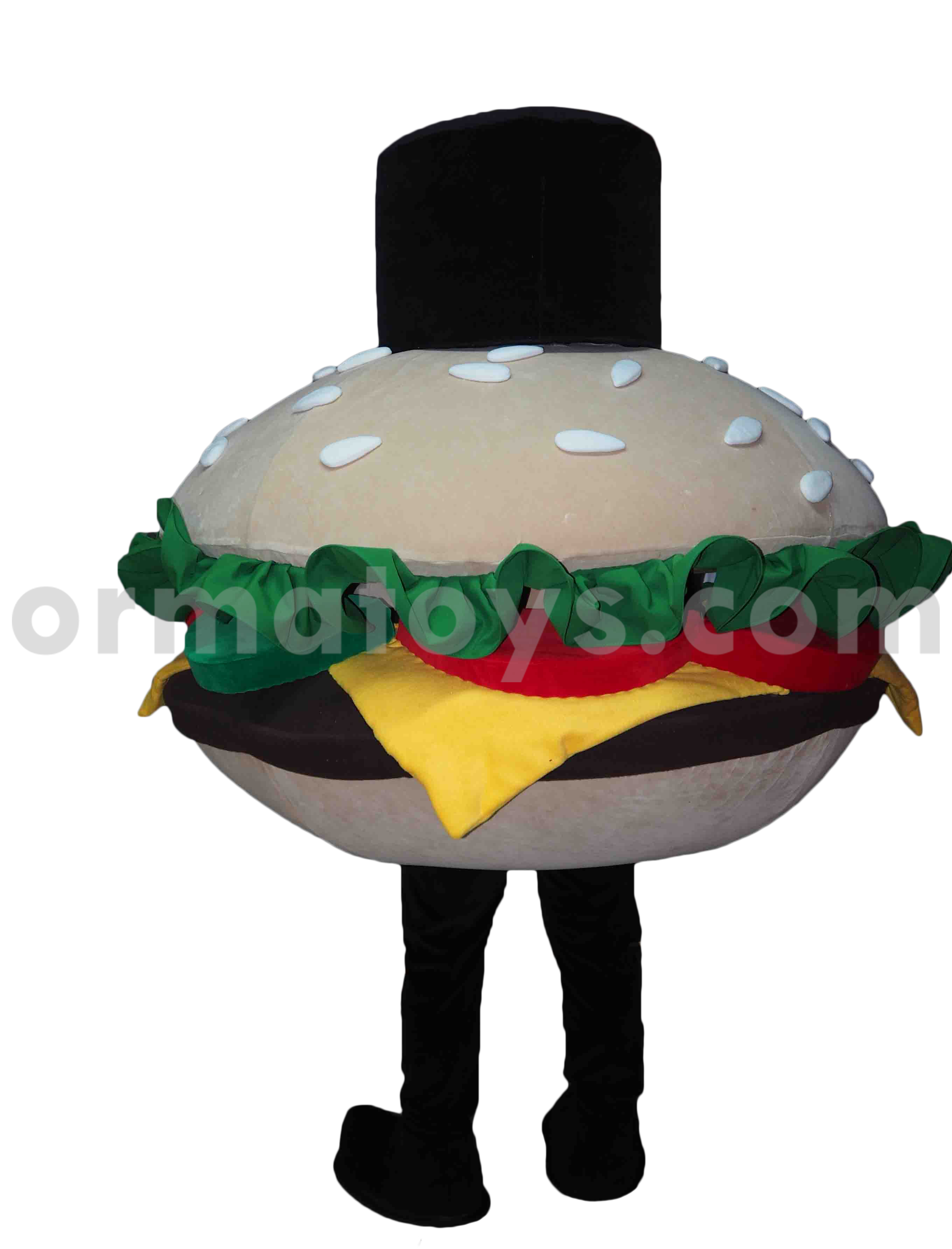 MASCOTTE HAMBURGER - FIVE STARS BURGER