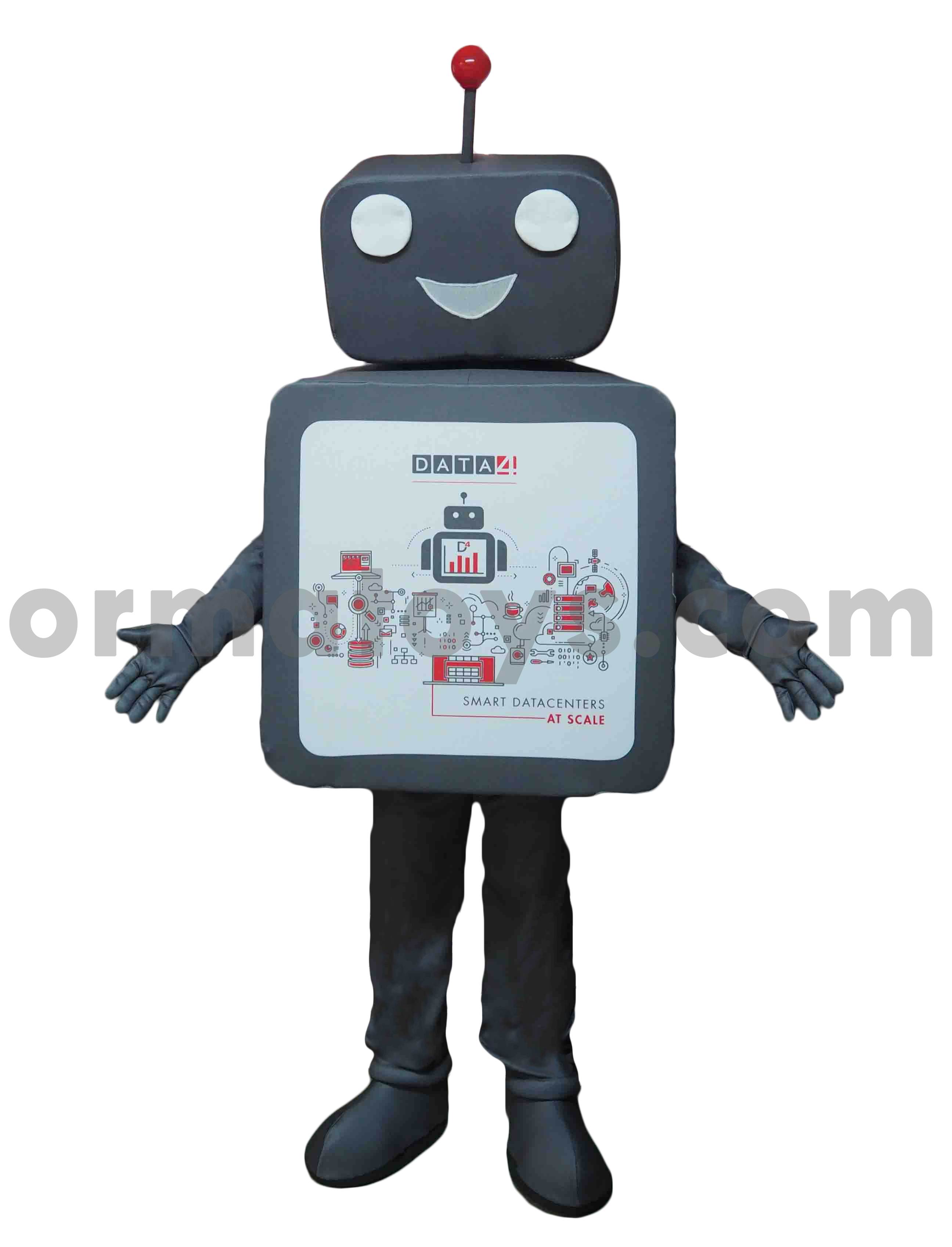 MASCOTTE ROBOT - DATA4