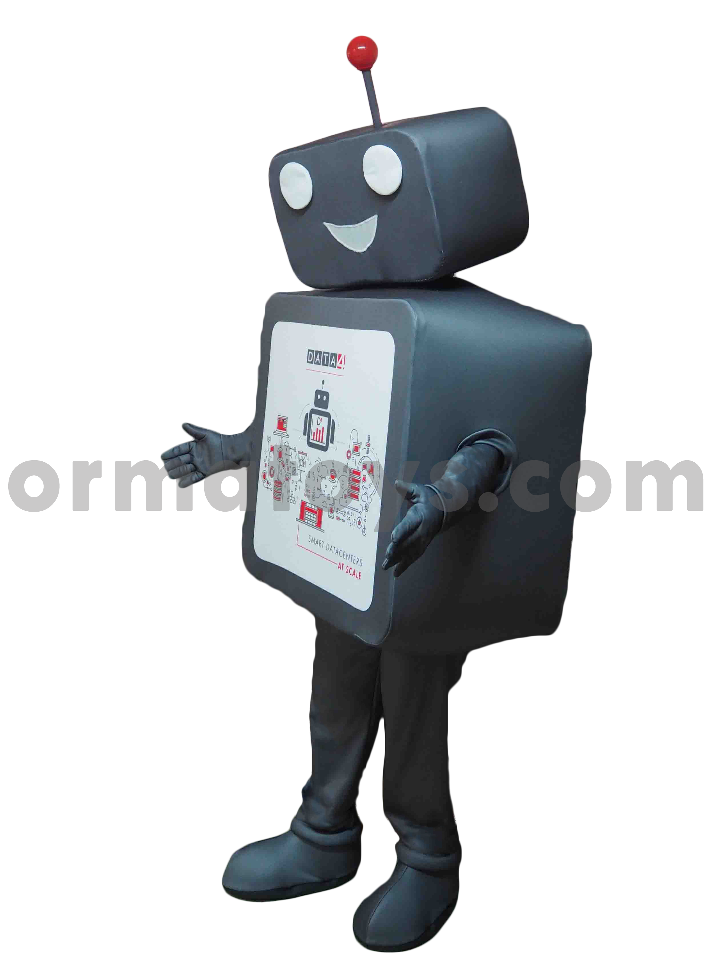 MASCOTTE ROBOT - DATA4