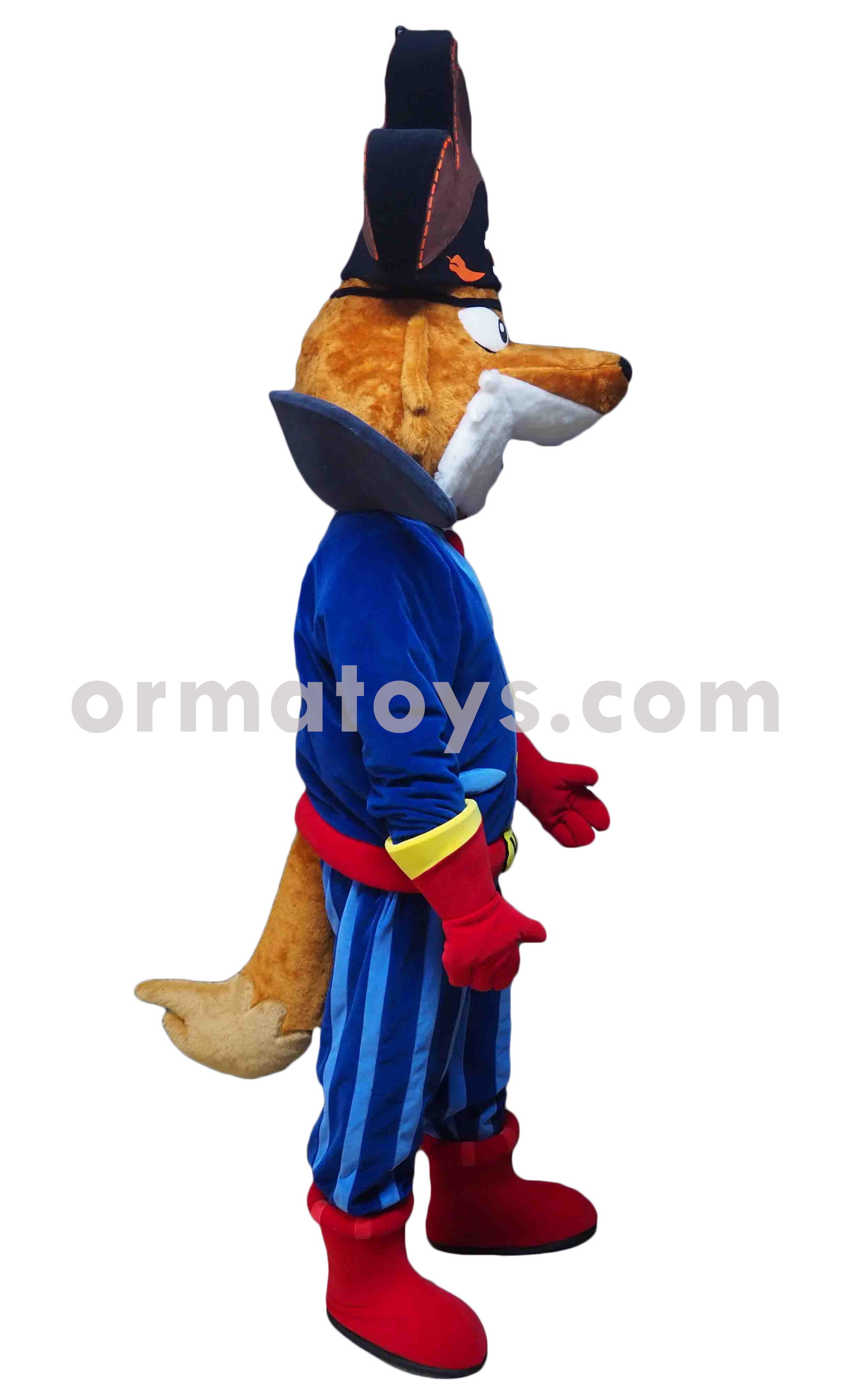 MASCOTTE RENARD PIRATE - K'PTAIN PARK