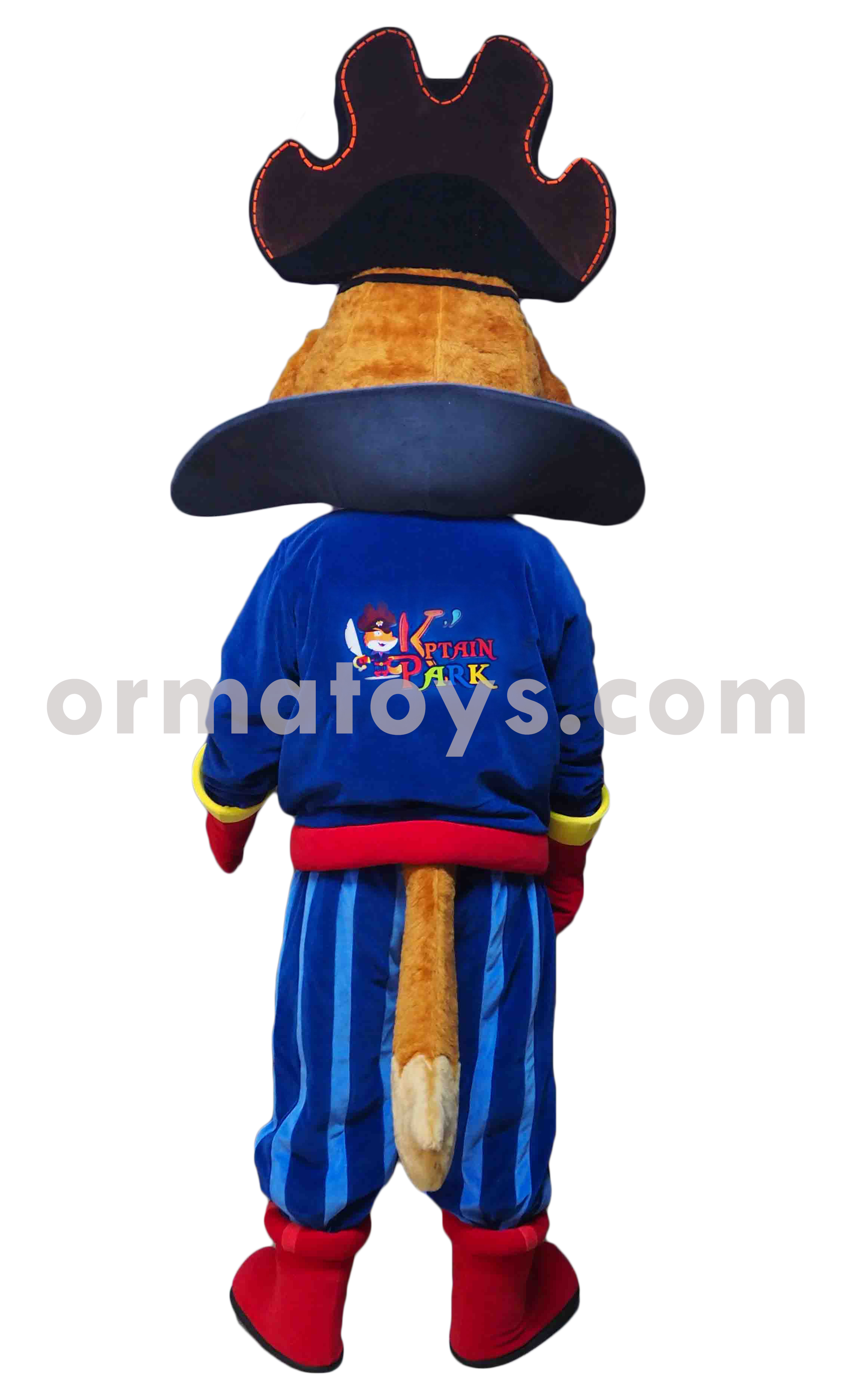 MASCOTTE RENARD PIRATE - K'PTAIN PARK