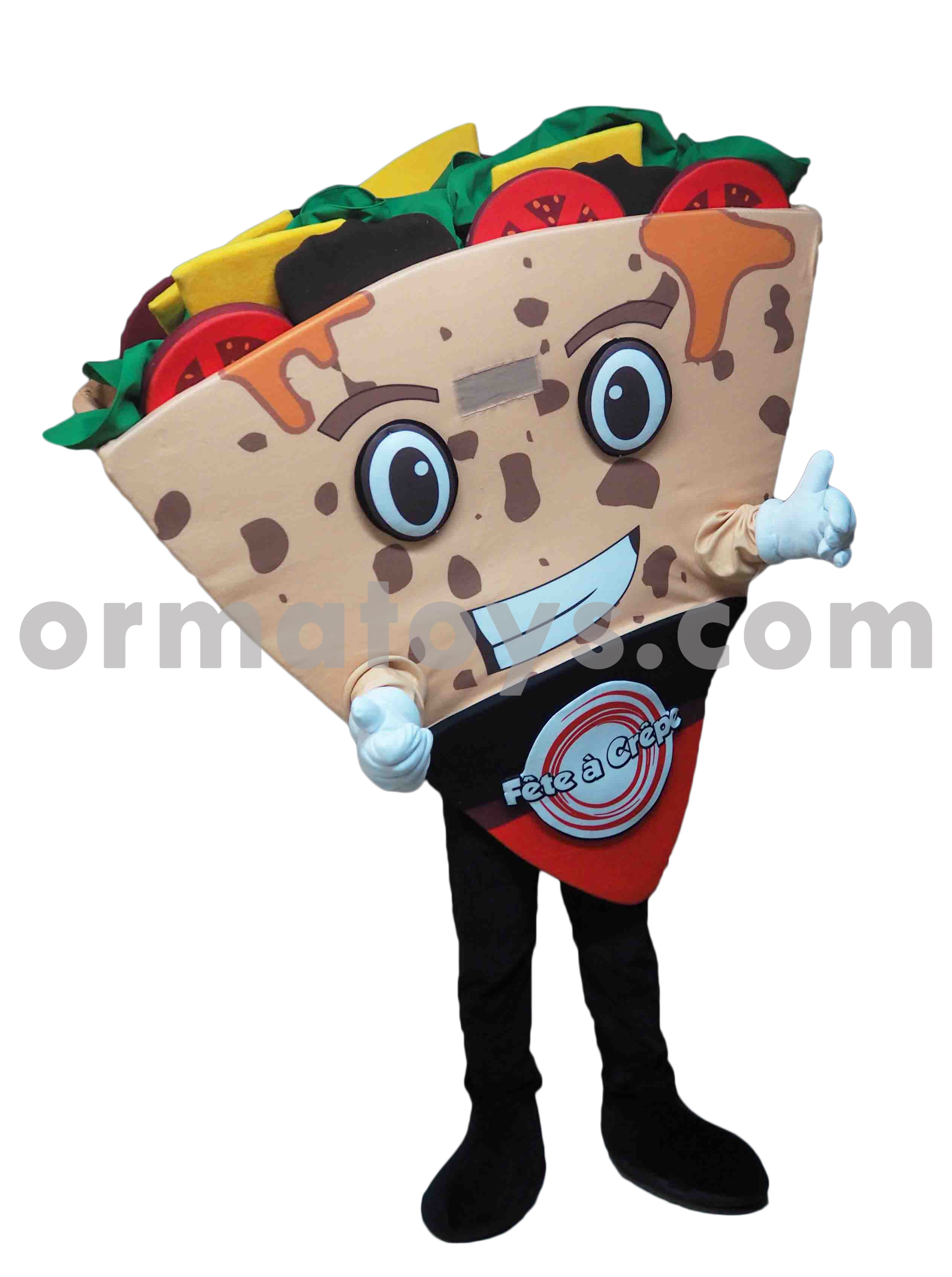 MASCOTTE CRÊPE - FÊTE A CRÊPES