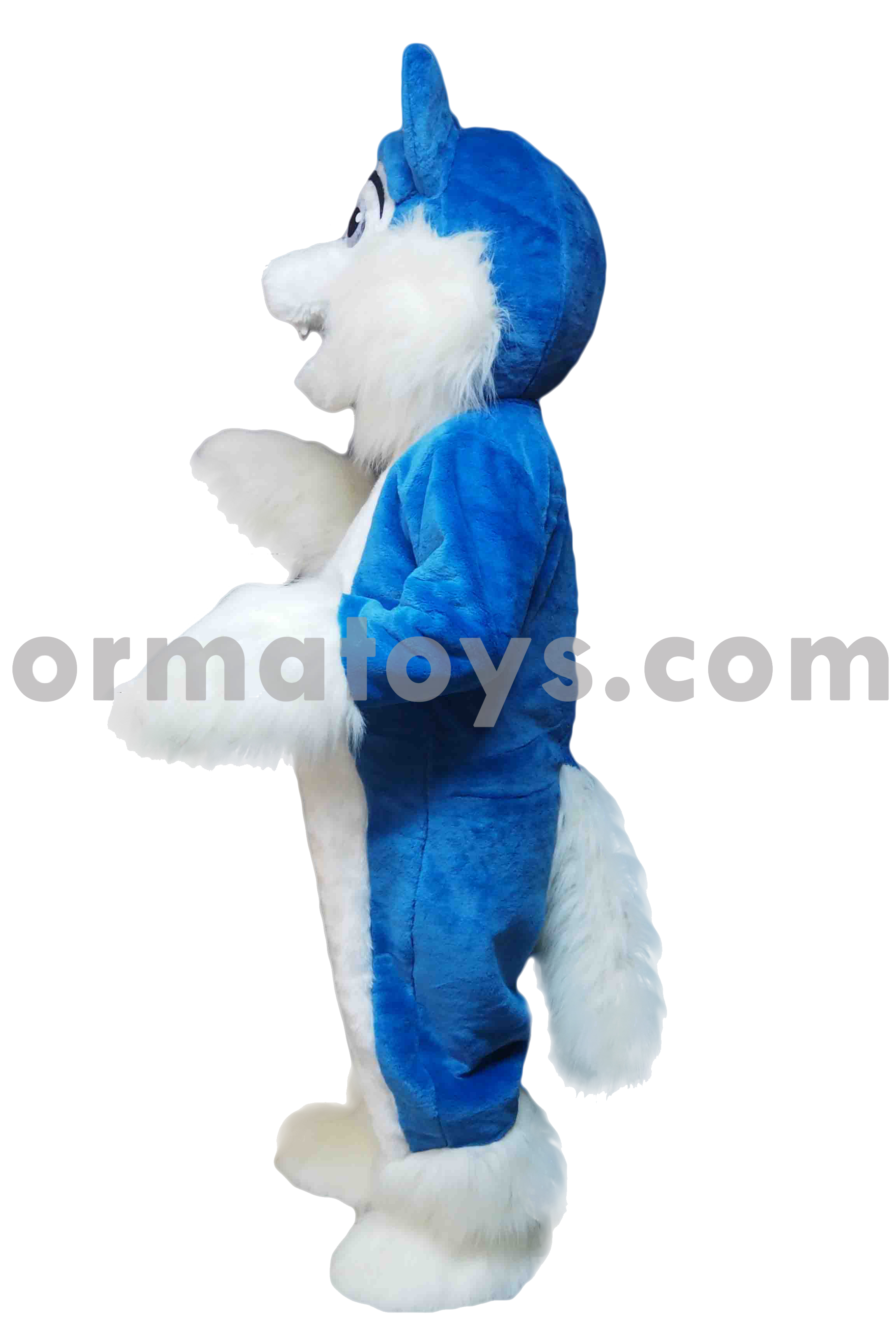 MASCOTTE LOUP BLEU - BACKSTAGE