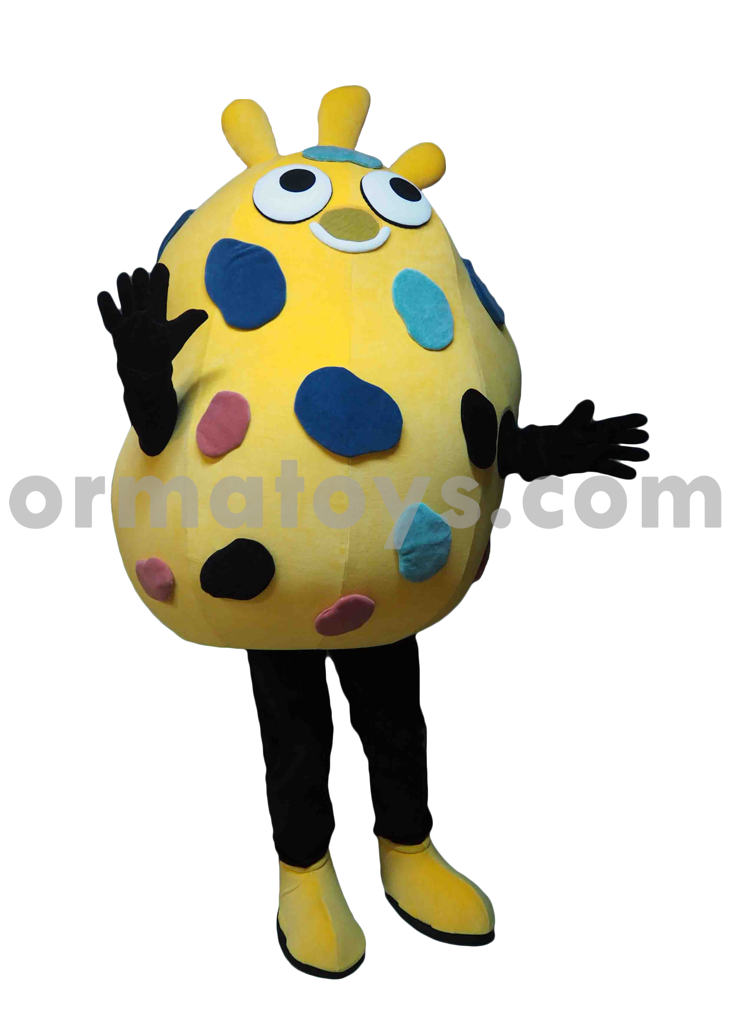 MASCOTTE MONSTRE GENTIL - BACKSTAGE