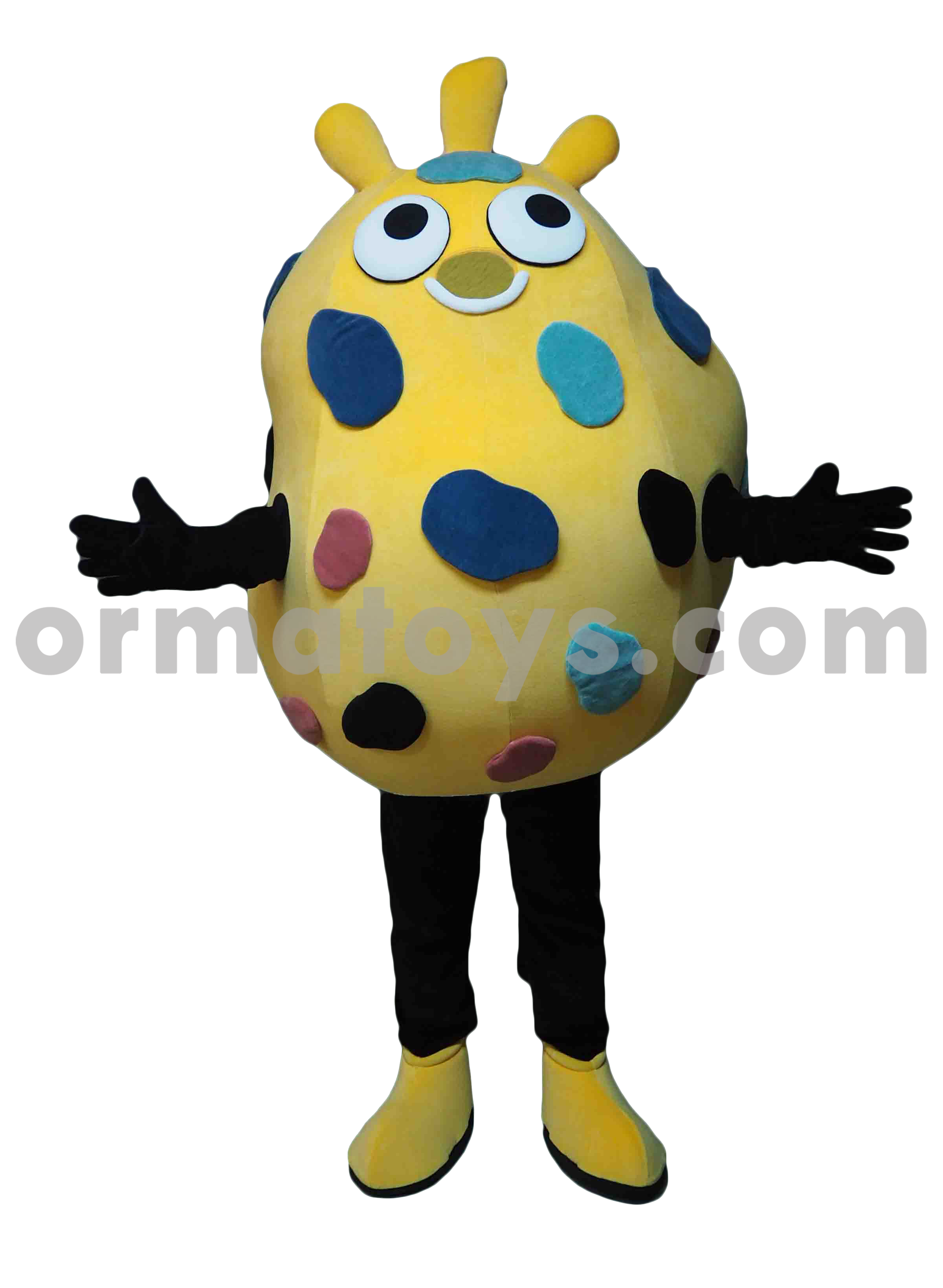 MASCOTTE MONSTRE GENTIL - BACKSTAGE