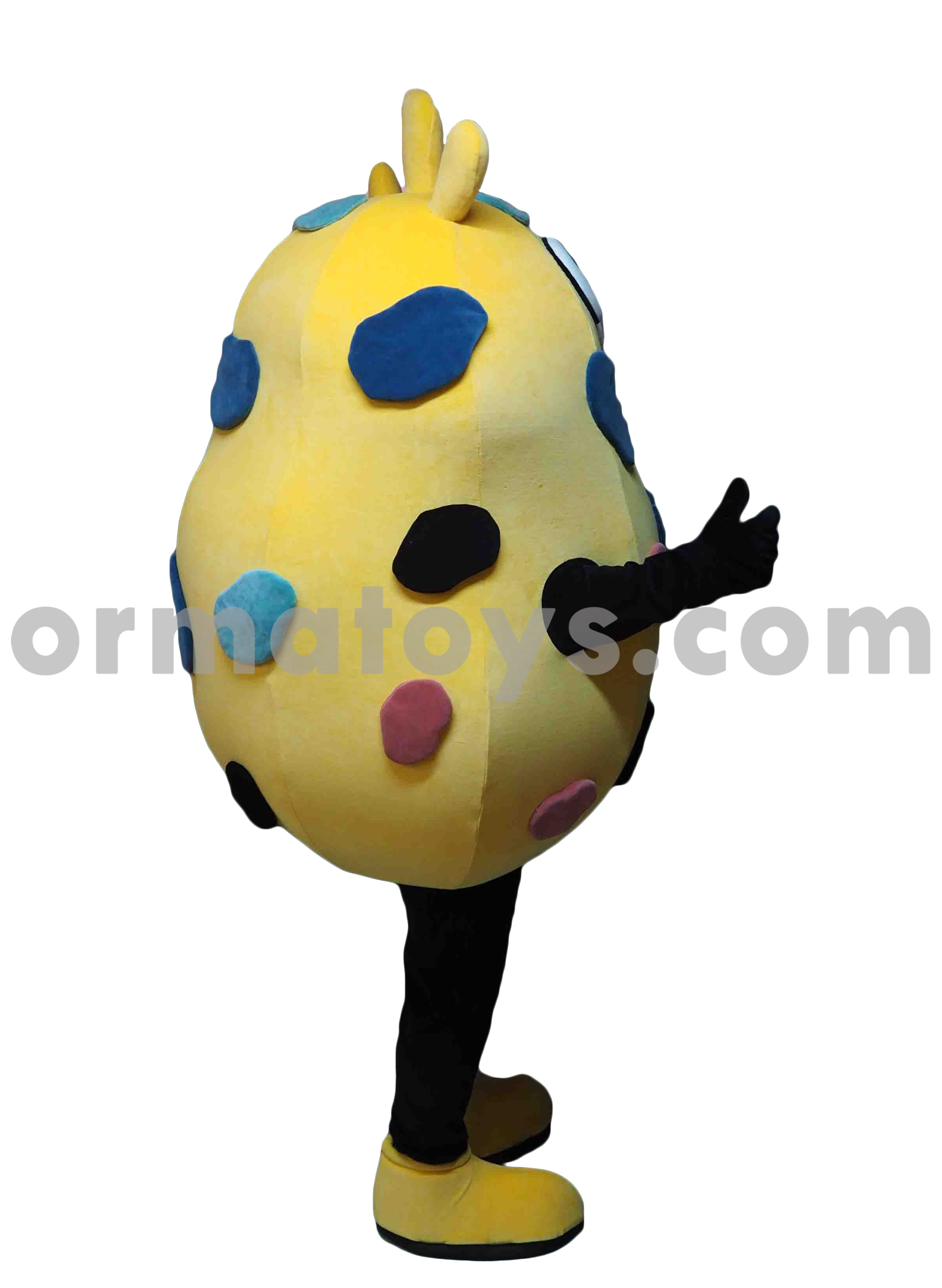 MASCOTTE MONSTRE GENTIL - BACKSTAGE