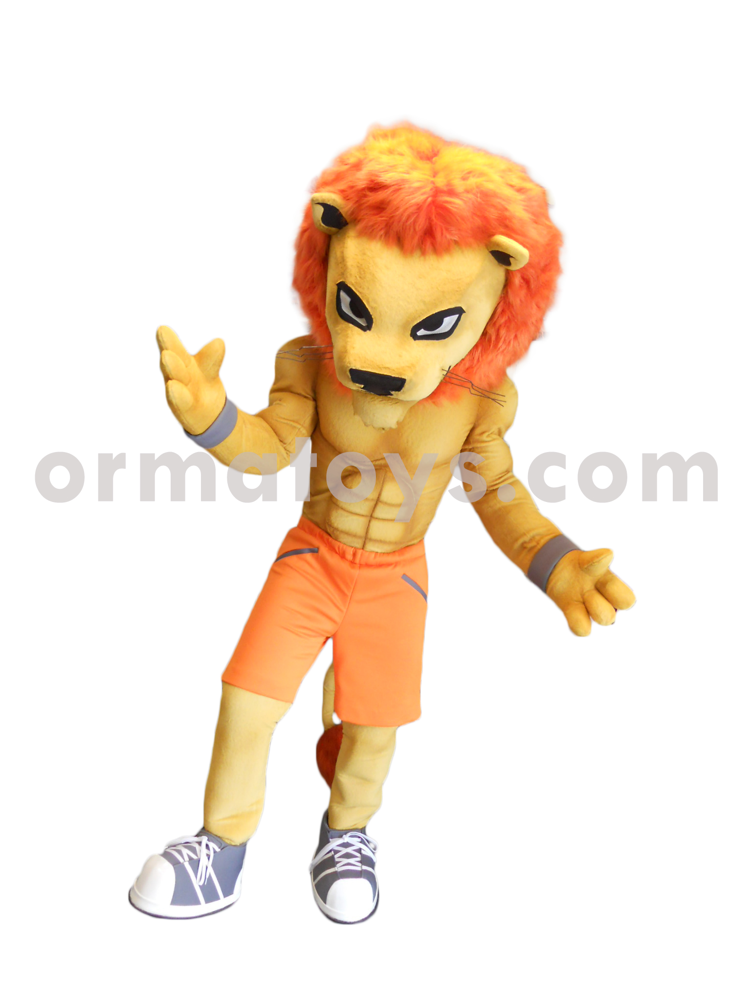 MASCOTTE LION - LE MANS BASKET