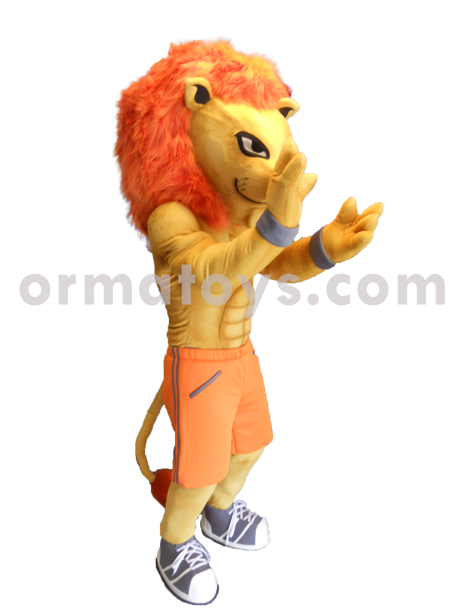 MASCOTTE LION - LE MANS BASKET