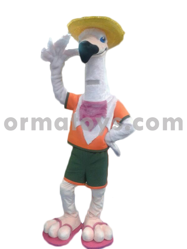 MASCOTTE FLAMAND ROSE - CAMPINGS SANDAYA