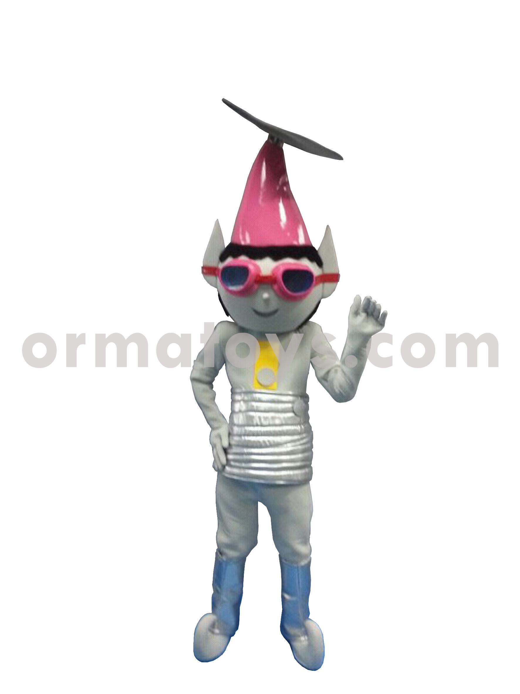 MASCOTTE ROBOT GARCON - CULTURE PROD