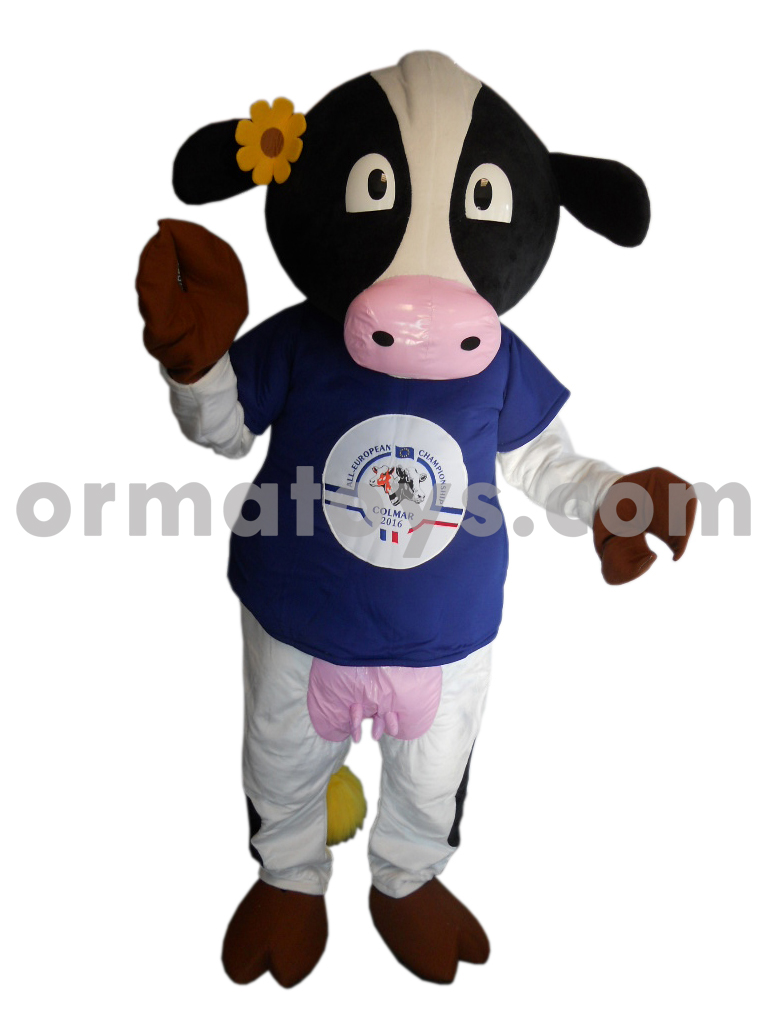 MASCOTTE VACHE - ASSOCIATION PRIM'HOLSTEIN FRANCE