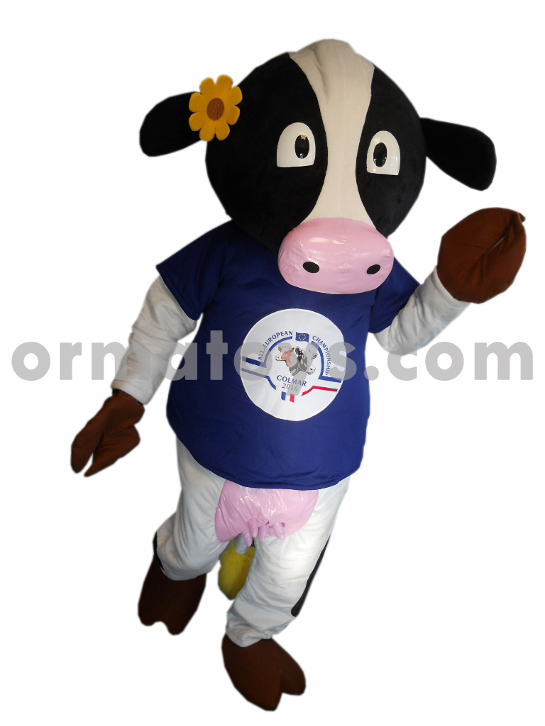 MASCOTTE VACHE - ASSOCIATION PRIM'HOLSTEIN FRANCE