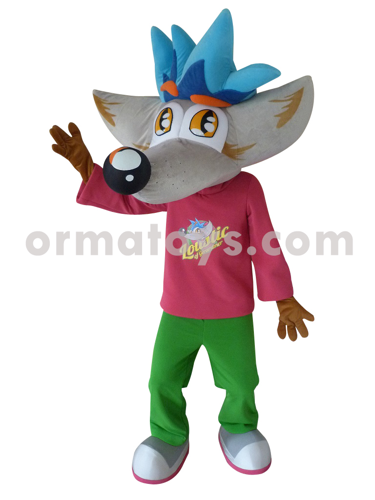 MASCOTTE LOUP - VILLE DE GERARDMER