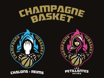 MASCOTTE SUR-MESURE MAGICIEN - CHAMPAGNE CHALONS REIMS BASKET