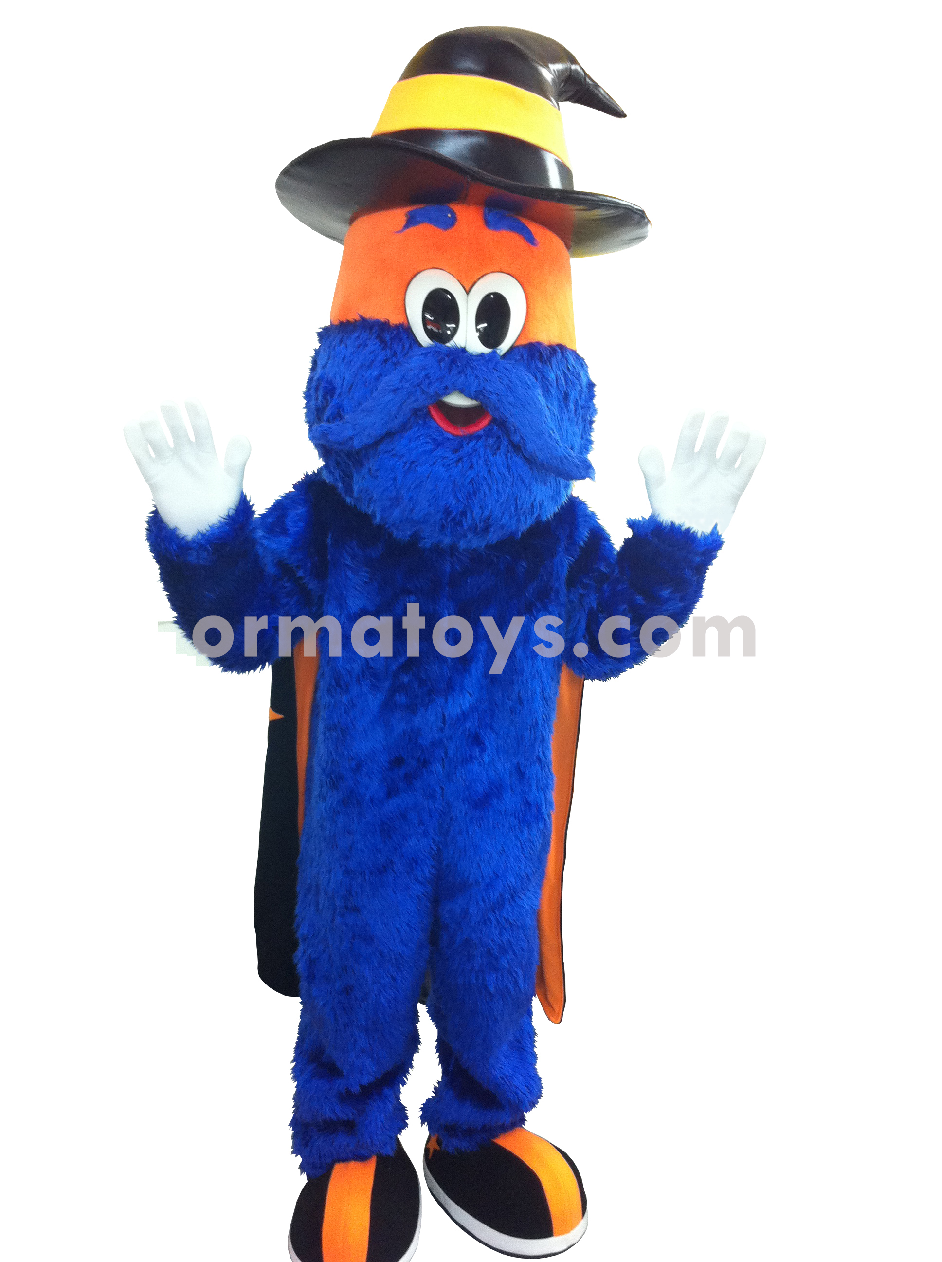 MASCOTTE SUR-MESURE MAGICIEN - CHAMPAGNE CHALONS REIMS BASKET