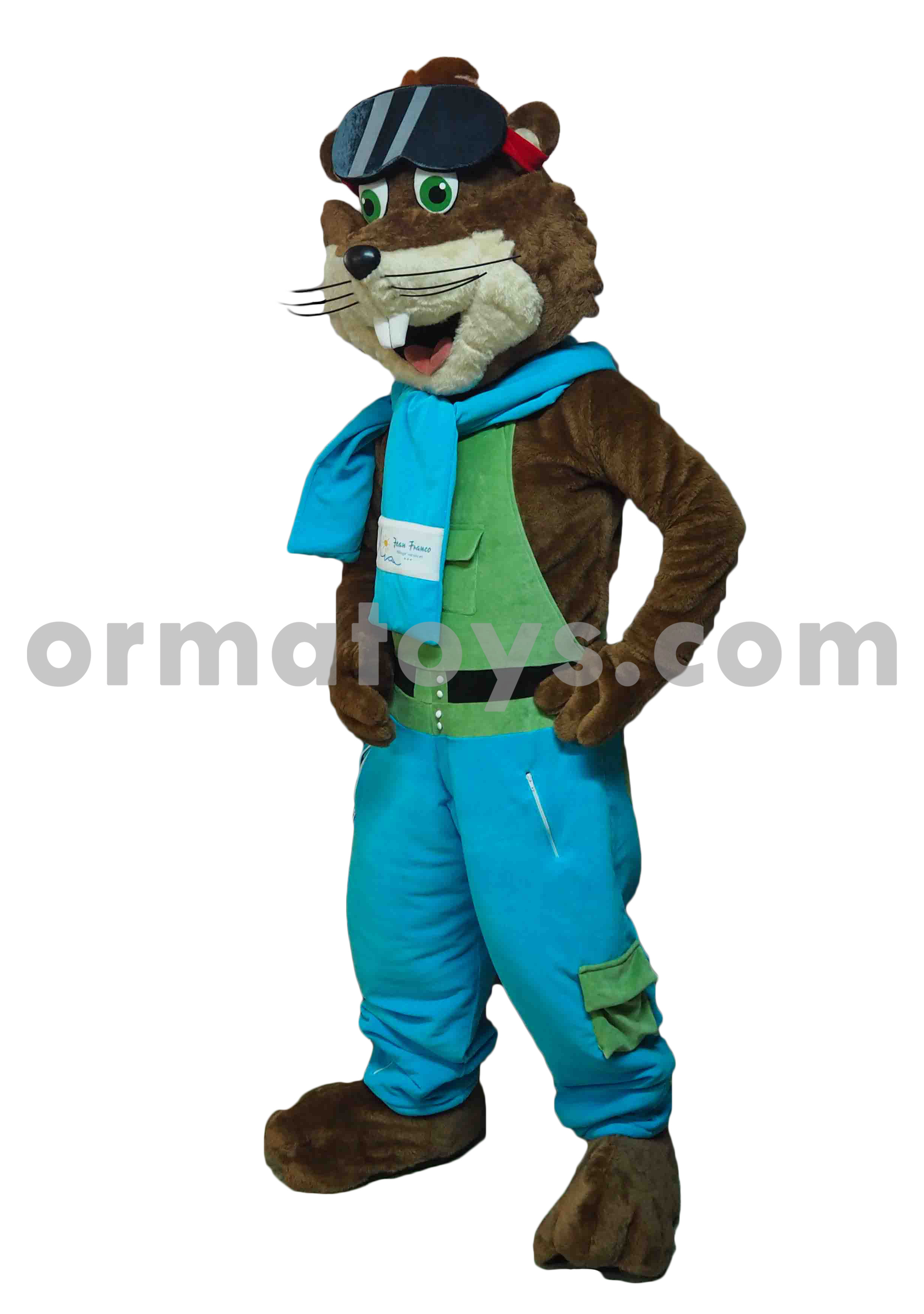 MASCOTTE SUR-MESURE MARMOTTE - JFVV