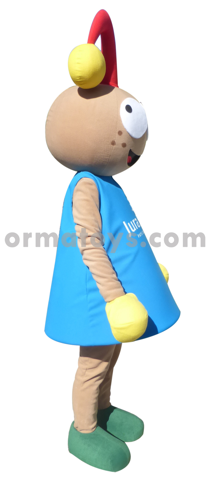 MASCOTTE SUR-MESURE PERSONNAGE EN BOIS - REGION JURA SUD