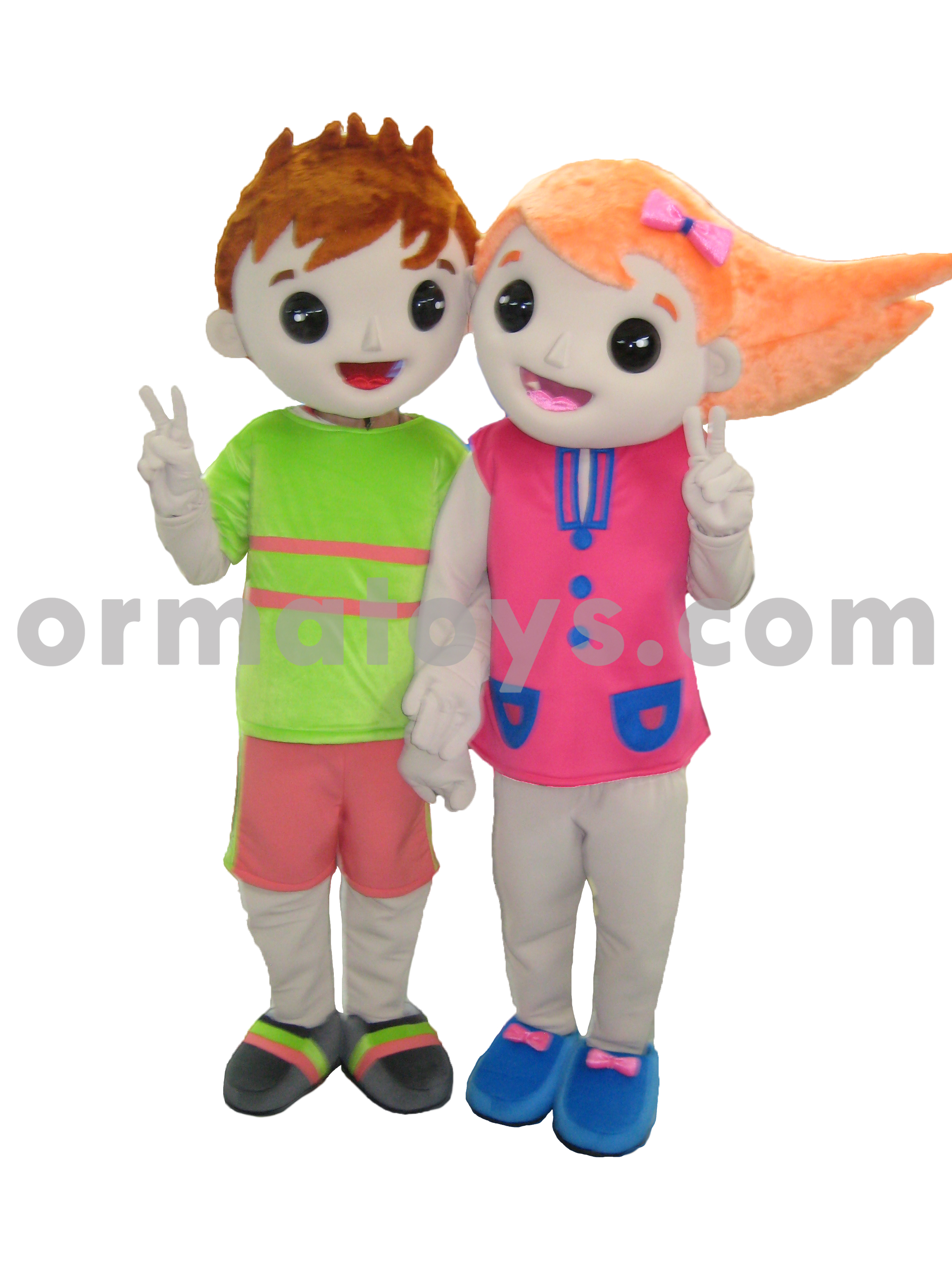MASCOTTES SUR-MESURE GARCON & FILLE - HÔTEL LIDO ALGERIA