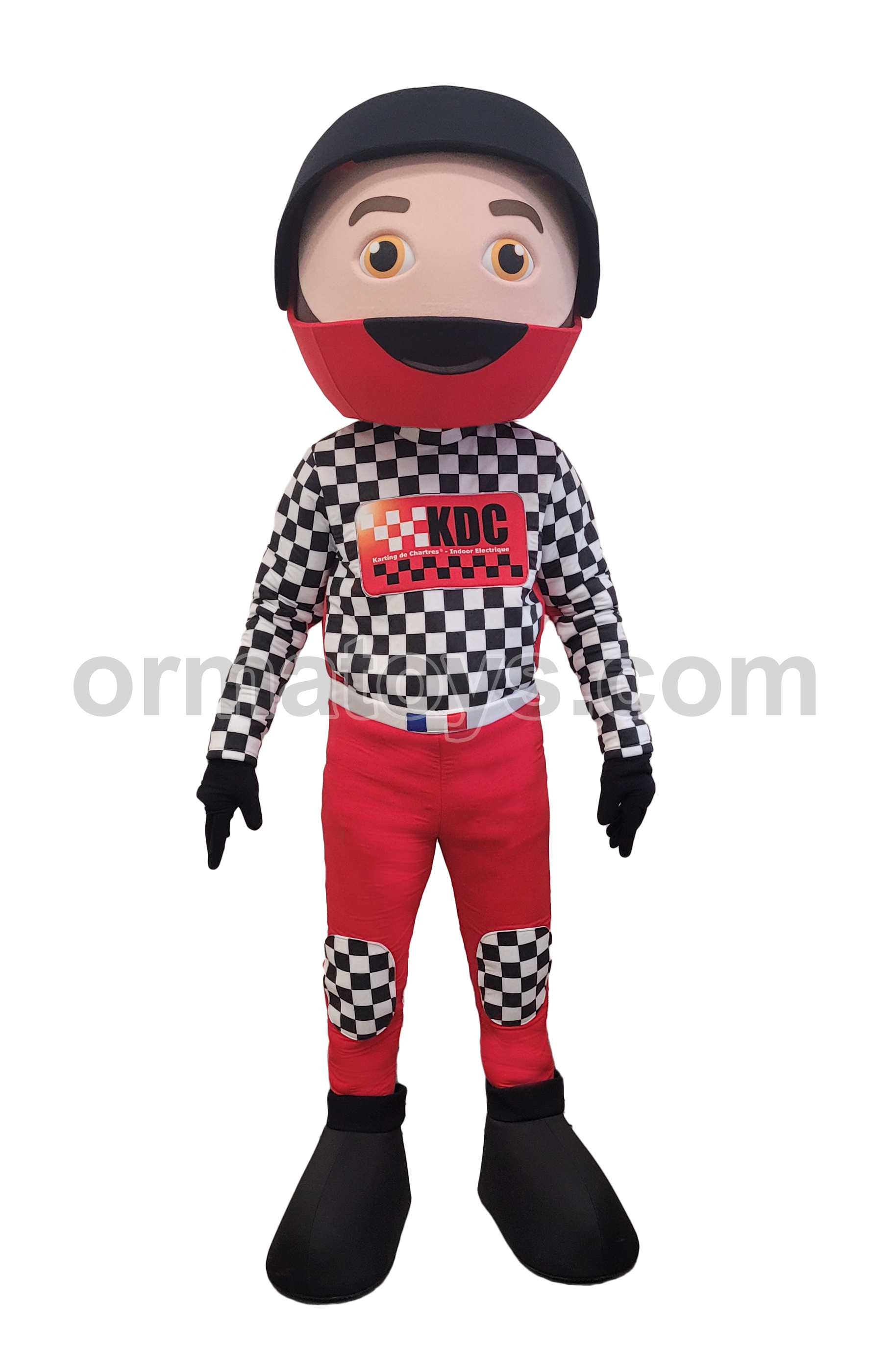 MASCOTTE SUR-MESURE - KARTING DE CHARTES