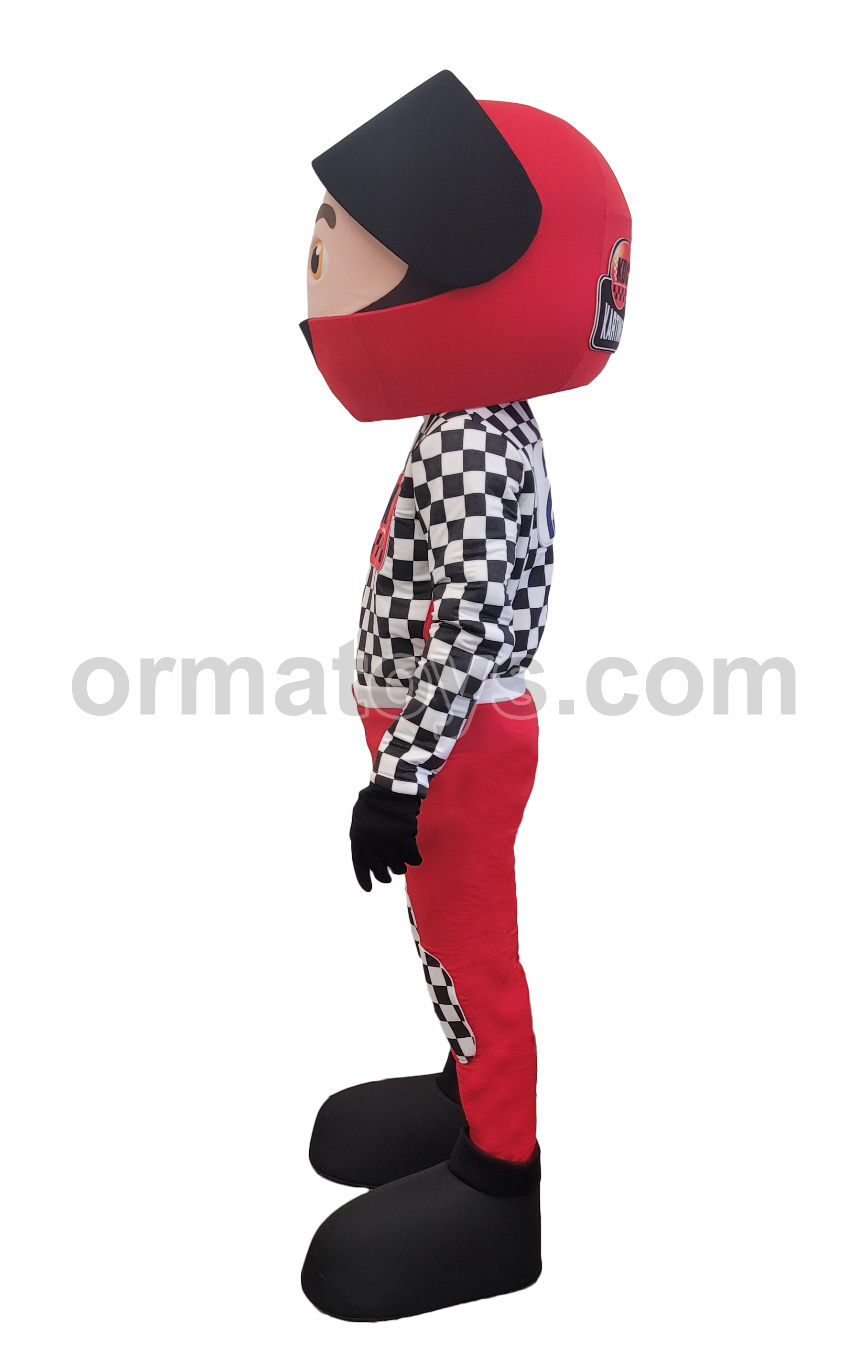 MASCOTTE SUR-MESURE - KARTING DE CHARTES