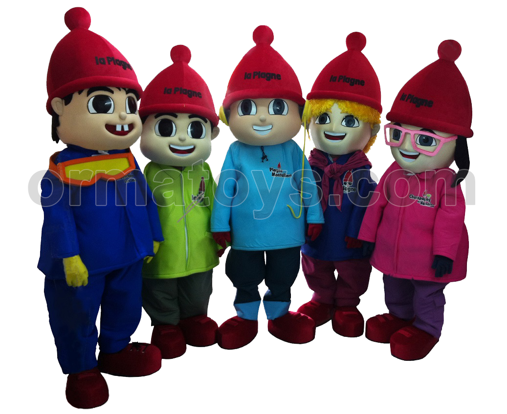 MASCOTTES SUR-MESURE - LA PLAGNE - BELLE PLAGNE