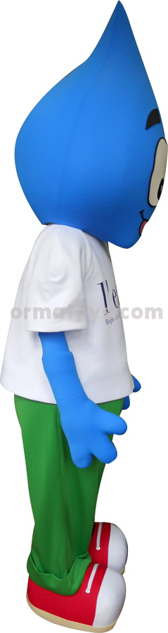 MASCOTTE GOUTTE D'EAU - REGIE DES EAUX DE GRENOBLE