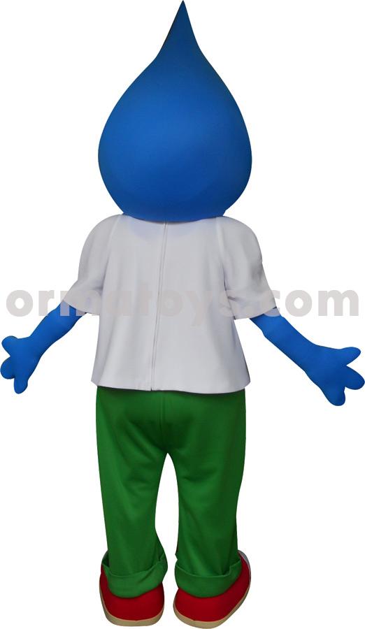 MASCOTTE GOUTTE D'EAU - REGIE DES EAUX DE GRENOBLE