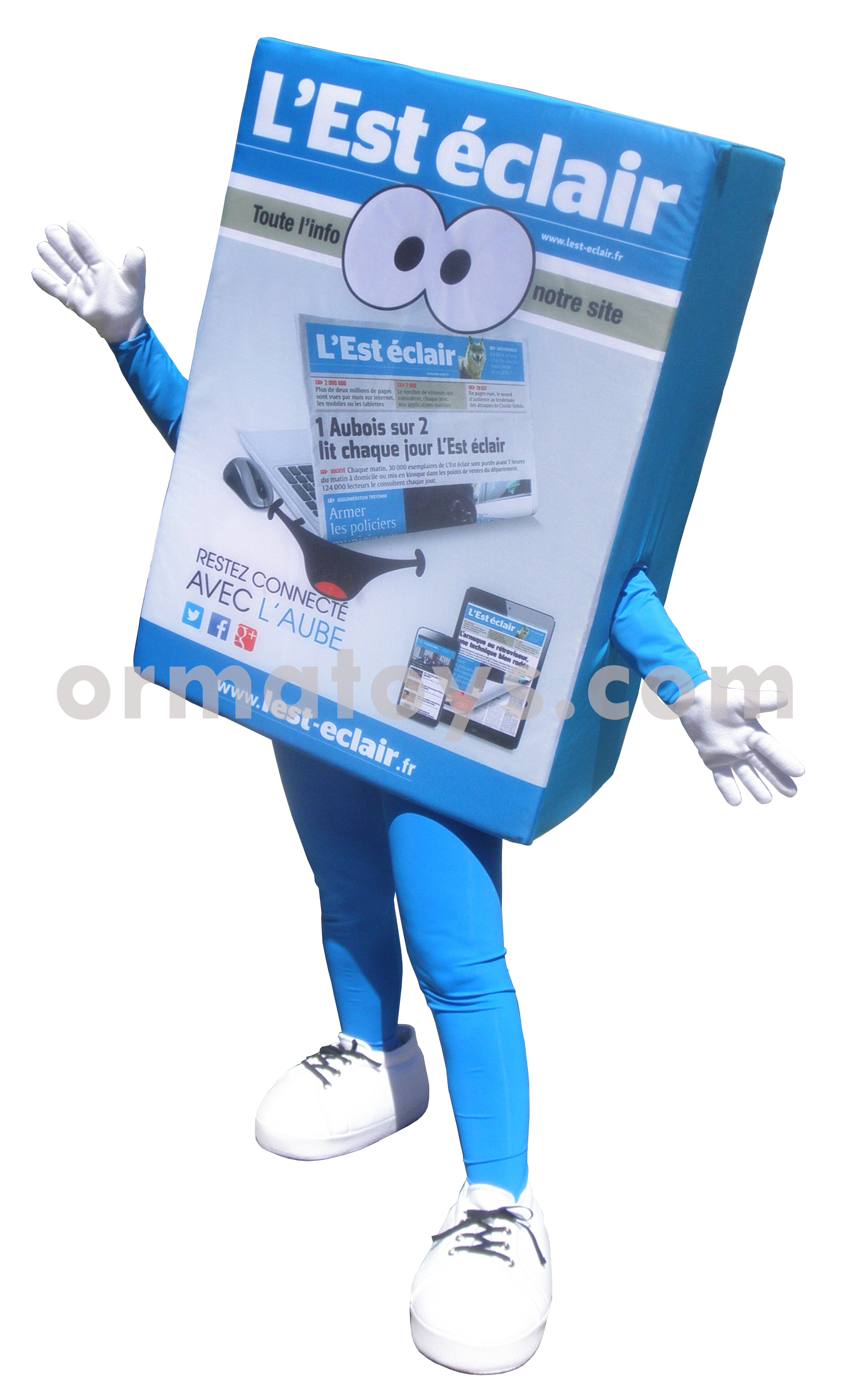 MASCOTTE JOURNAL - L'EST ECLAIR