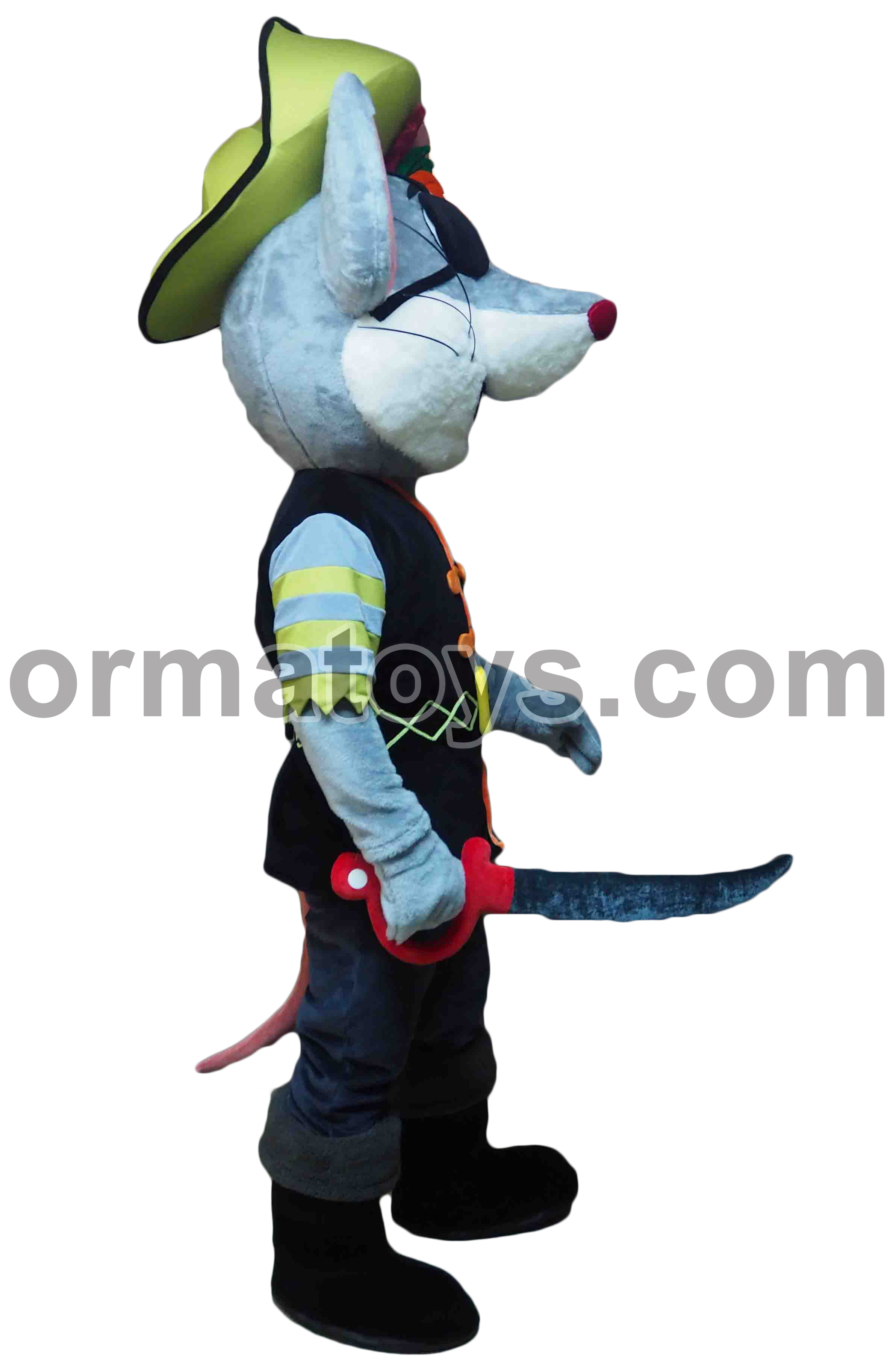 MASCOTTE SOURIS PIRATE - CAMPINGS CIELA