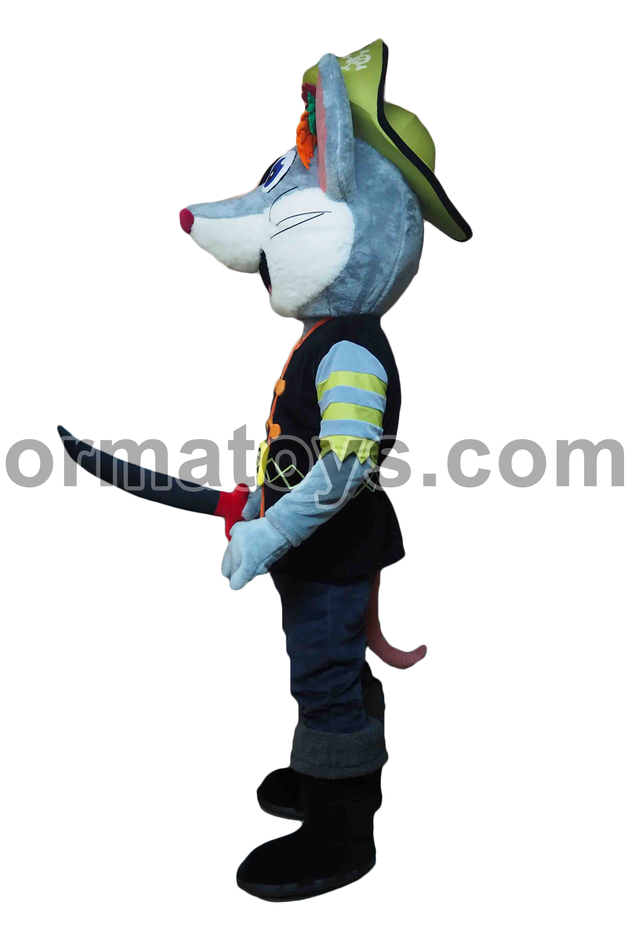 MASCOTTE SOURIS PIRATE - CAMPINGS CIELA
