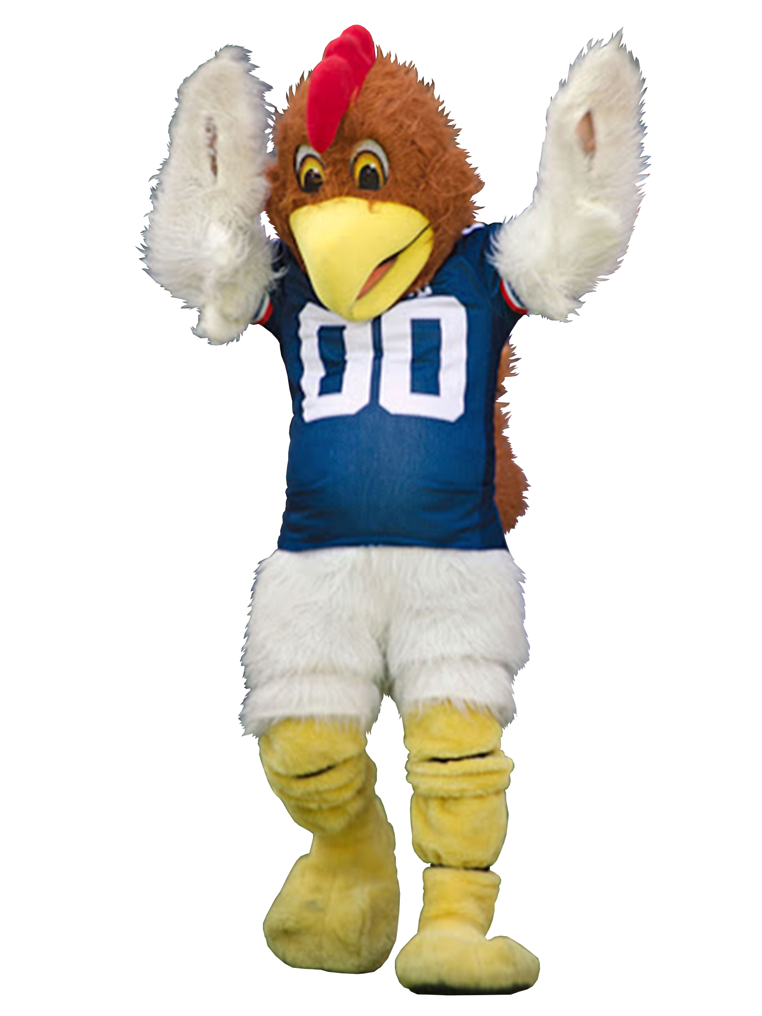 MASCOTTE COQ FEDERATION FRANCAISE DE FOOTBALL AMERICAIN