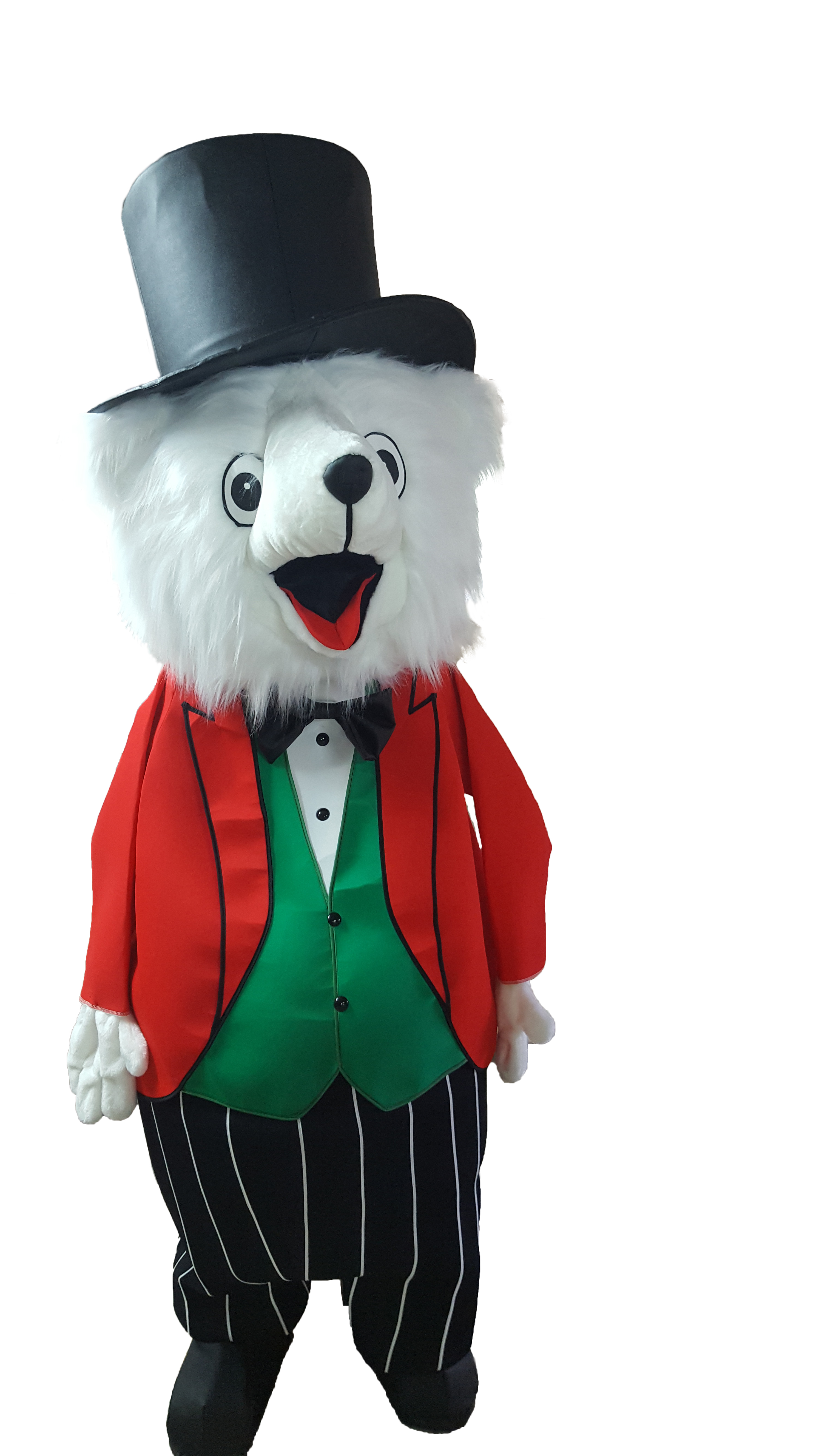 MASCOTTE OURS POLAIRE ANIMASCOT