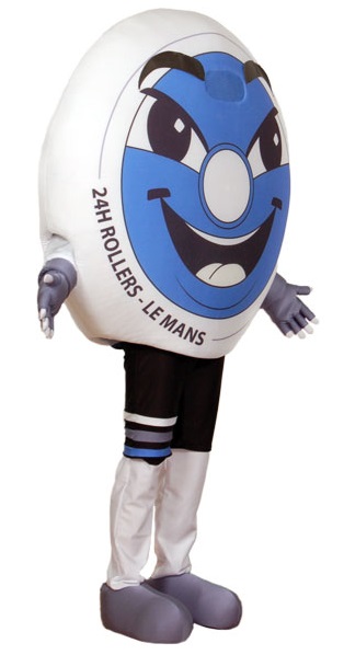 MASCOTTE LES 24H00 ROLLERS DU MANS