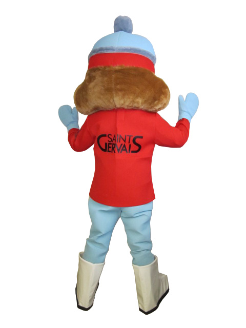 MASCOTTE CHARLOTTE LA MARMOTTE SAINT-GERVAIS