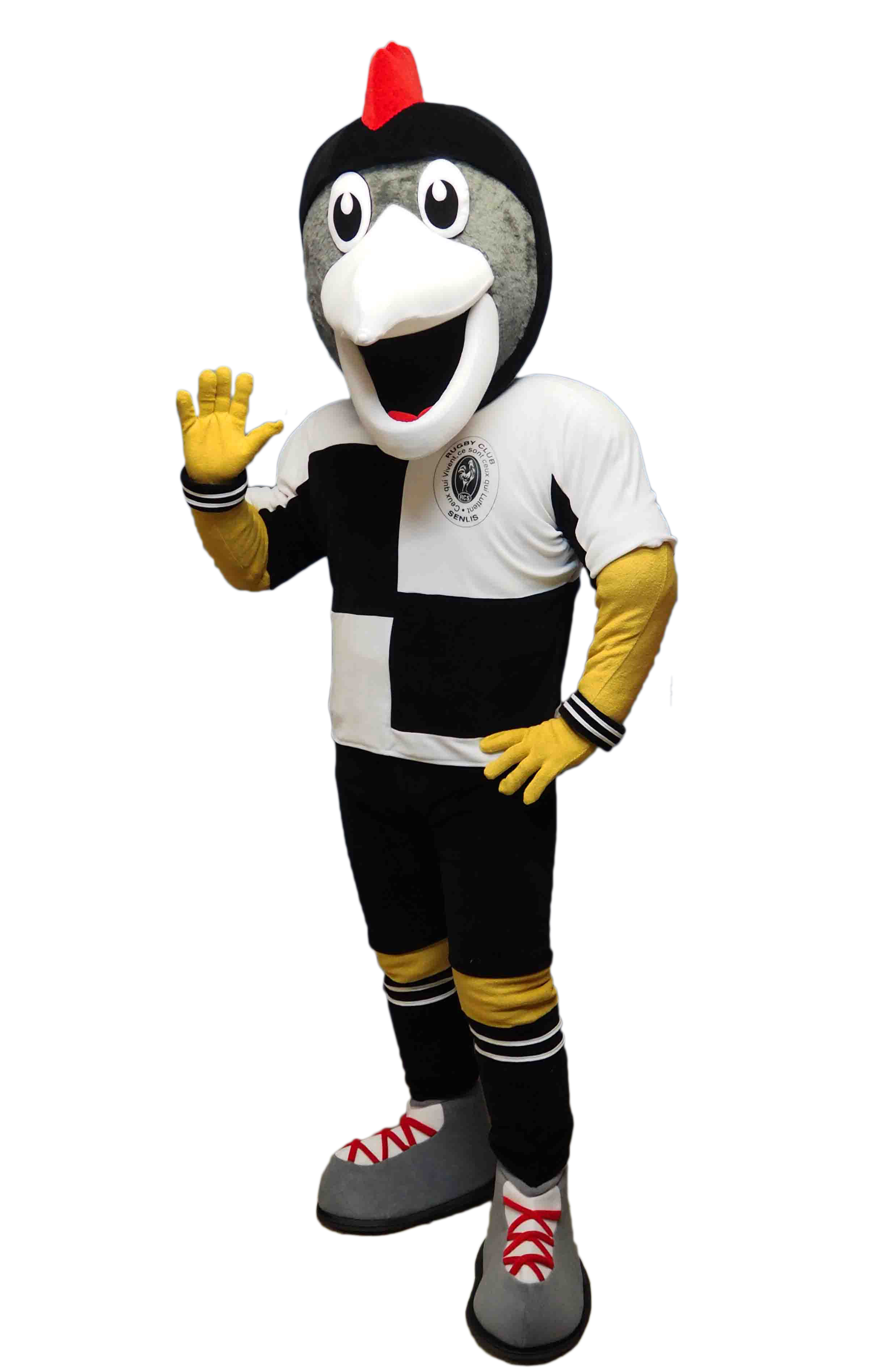 MASCOTTE COQ RUGBY CLUB DE SENLIS