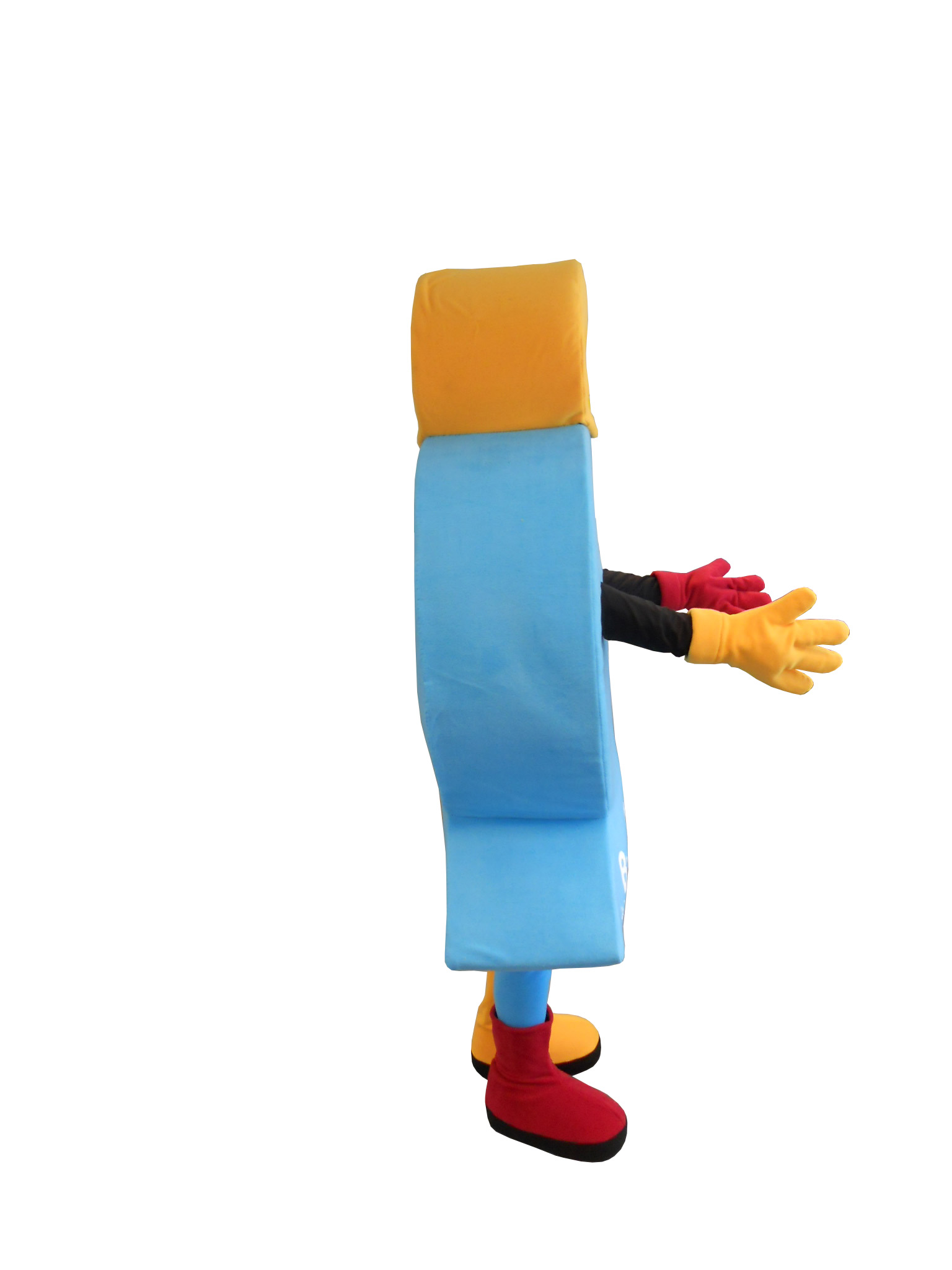 MASCOTTE BULL LA VIRGULE VILLE DE VILLEPINTE