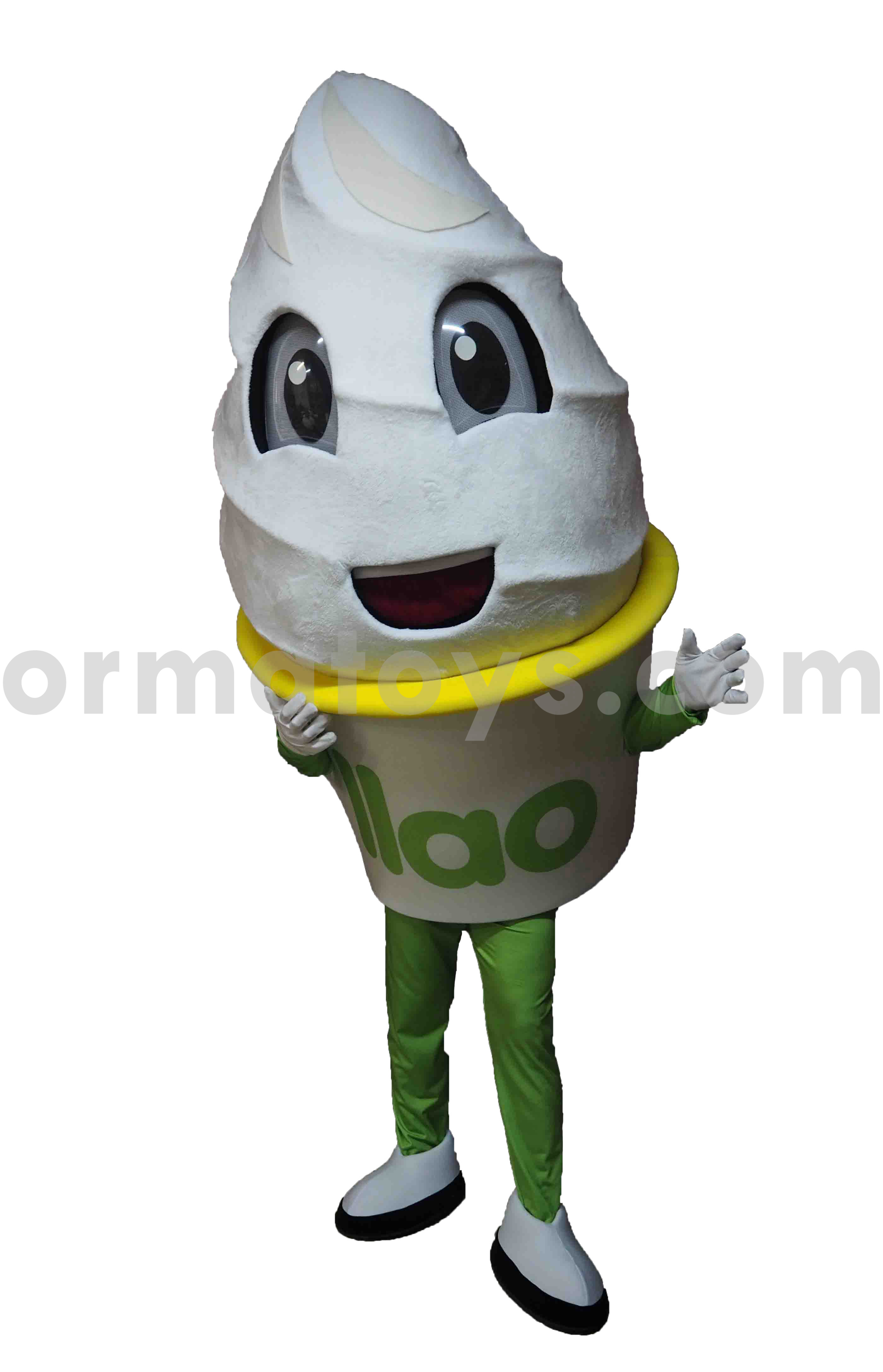 MASCOTTE POT DE GLACE - FRANCHISE LLAO LLAO