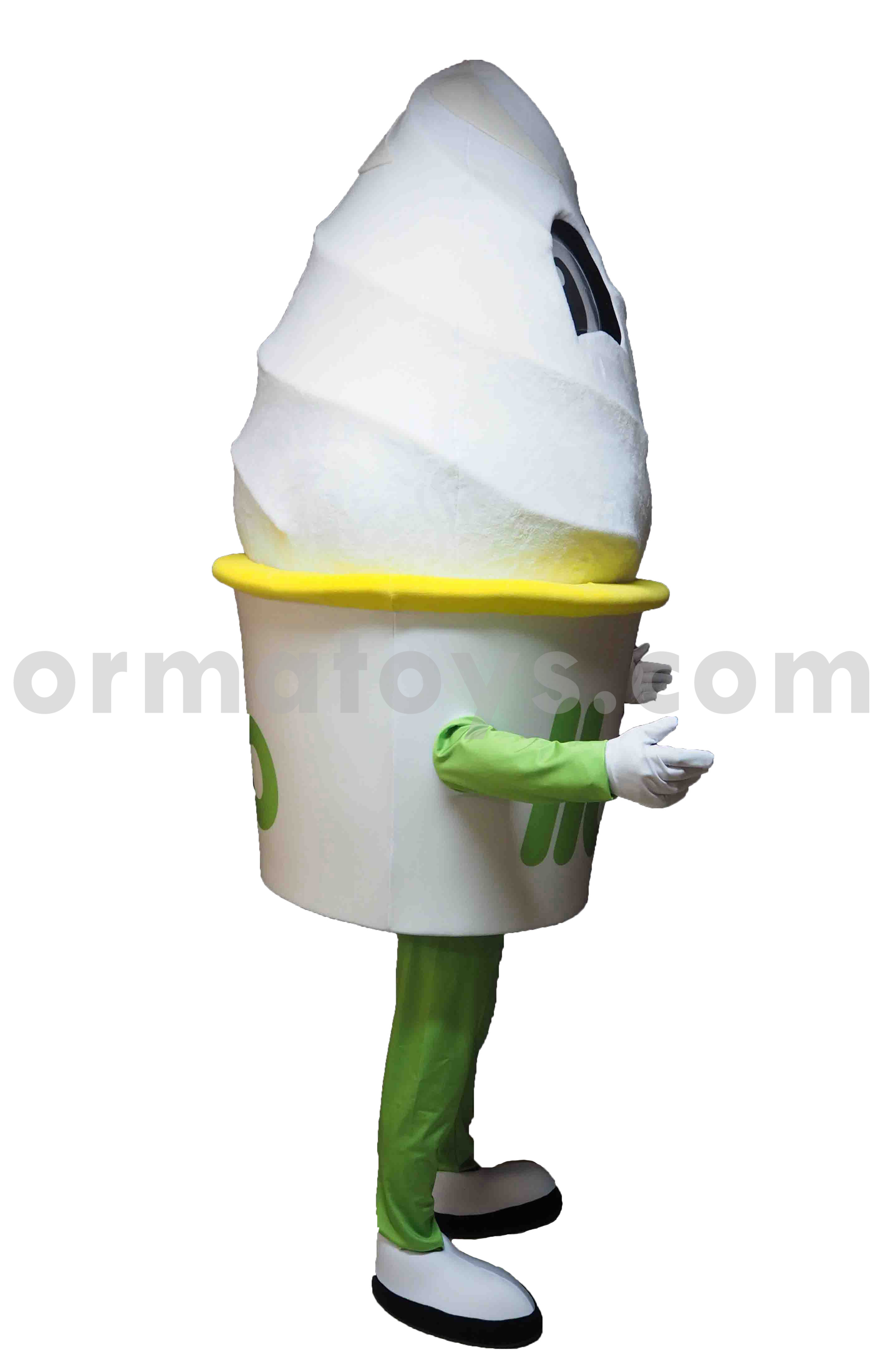 MASCOTTE POT DE GLACE - FRANCHISE LLAO LLAO