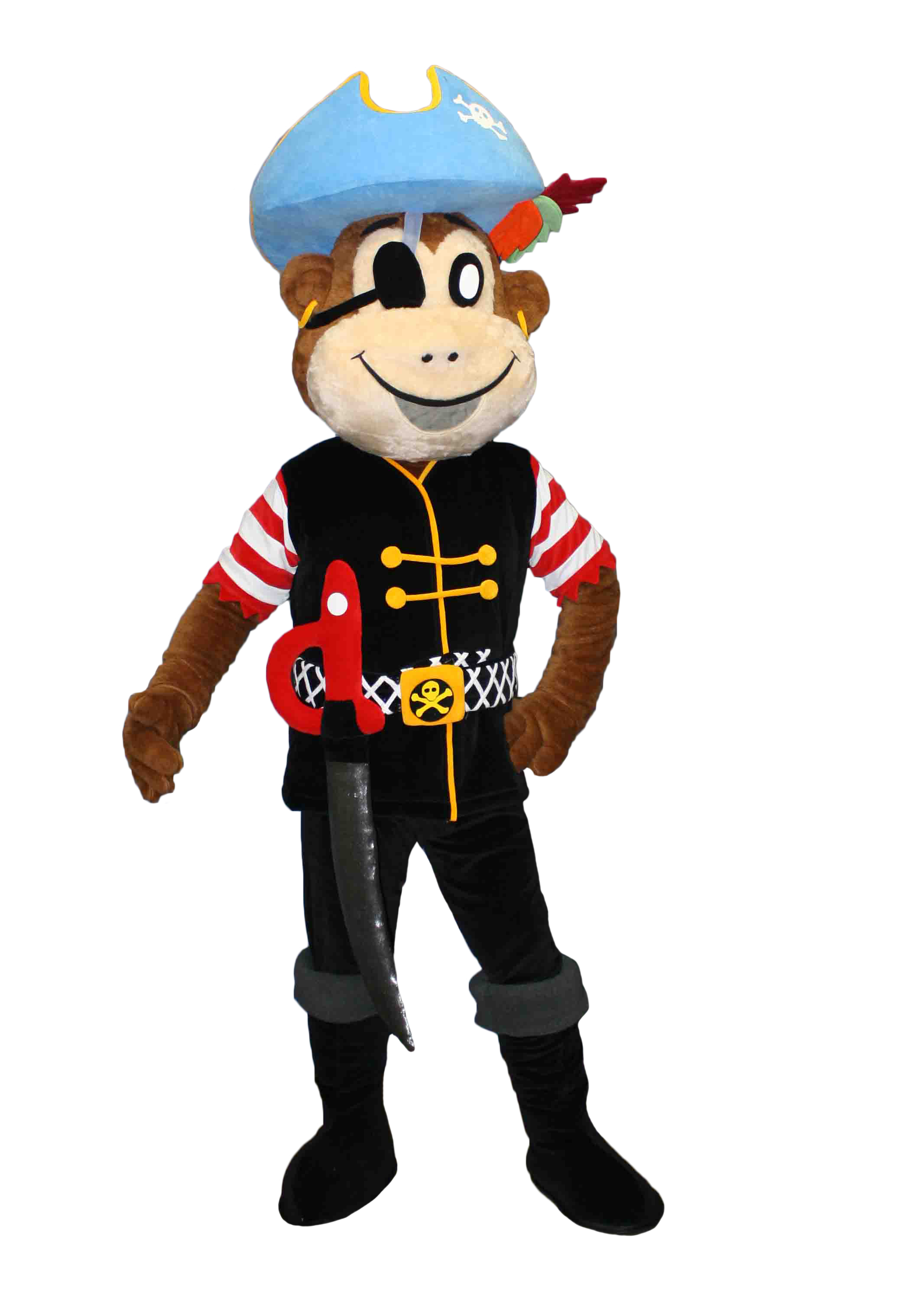 MASCOTTE SINGE - L'ILE AU TRESOR